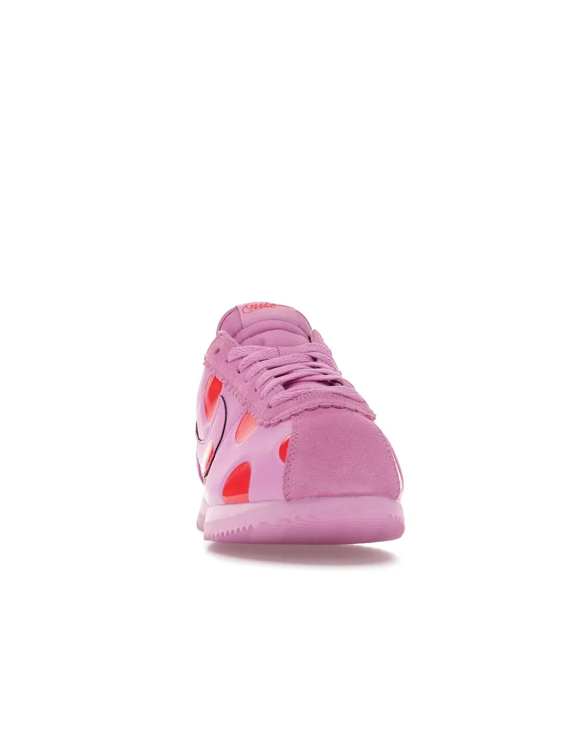 Женские кроссовки с принтом в горошек Nike Cortez — изображение 2 из 4, красный