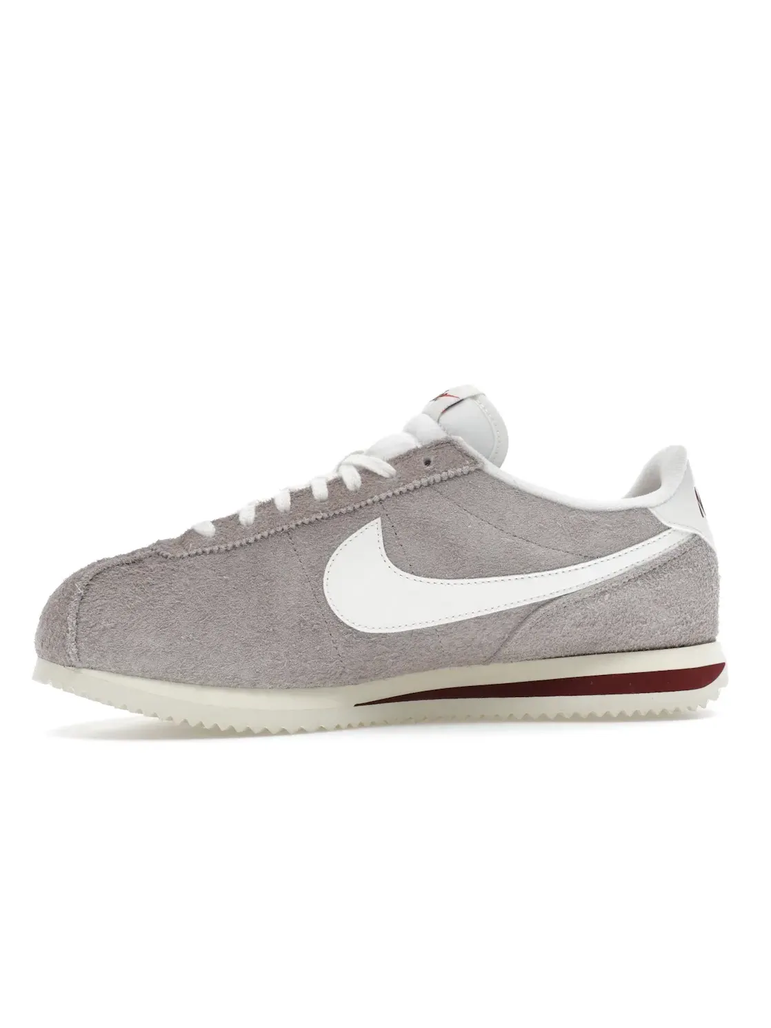 Мужские кроссовки для повседневной носки Nike Cortez SE Suede Nike — изображение 3 из 4, серый/темный красный