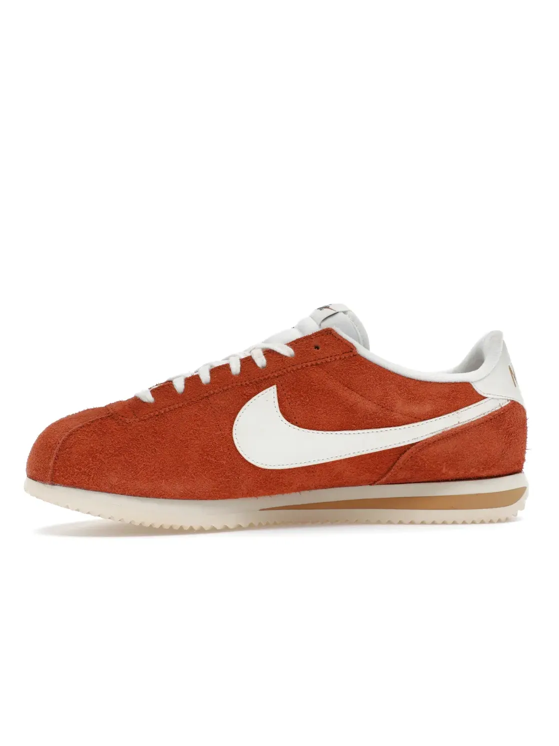 Мужские кроссовки повседневные Nike Cortez SE Suede Nike, Dark Russet/Flax/Muslin/Sail — изображение 3 из 4