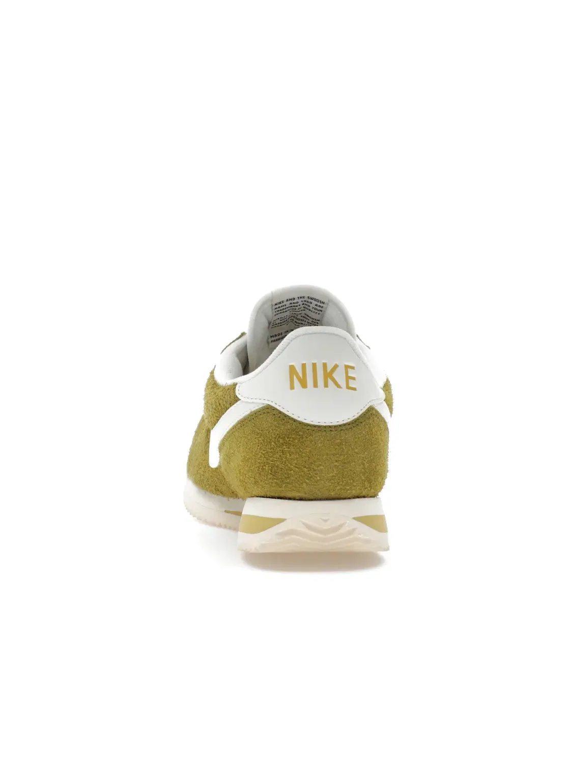 Детские кроссовки Lifestyle с замшевым верхом Nike Cortez SE Suede Nike — изображение 4 из 4, золотистый