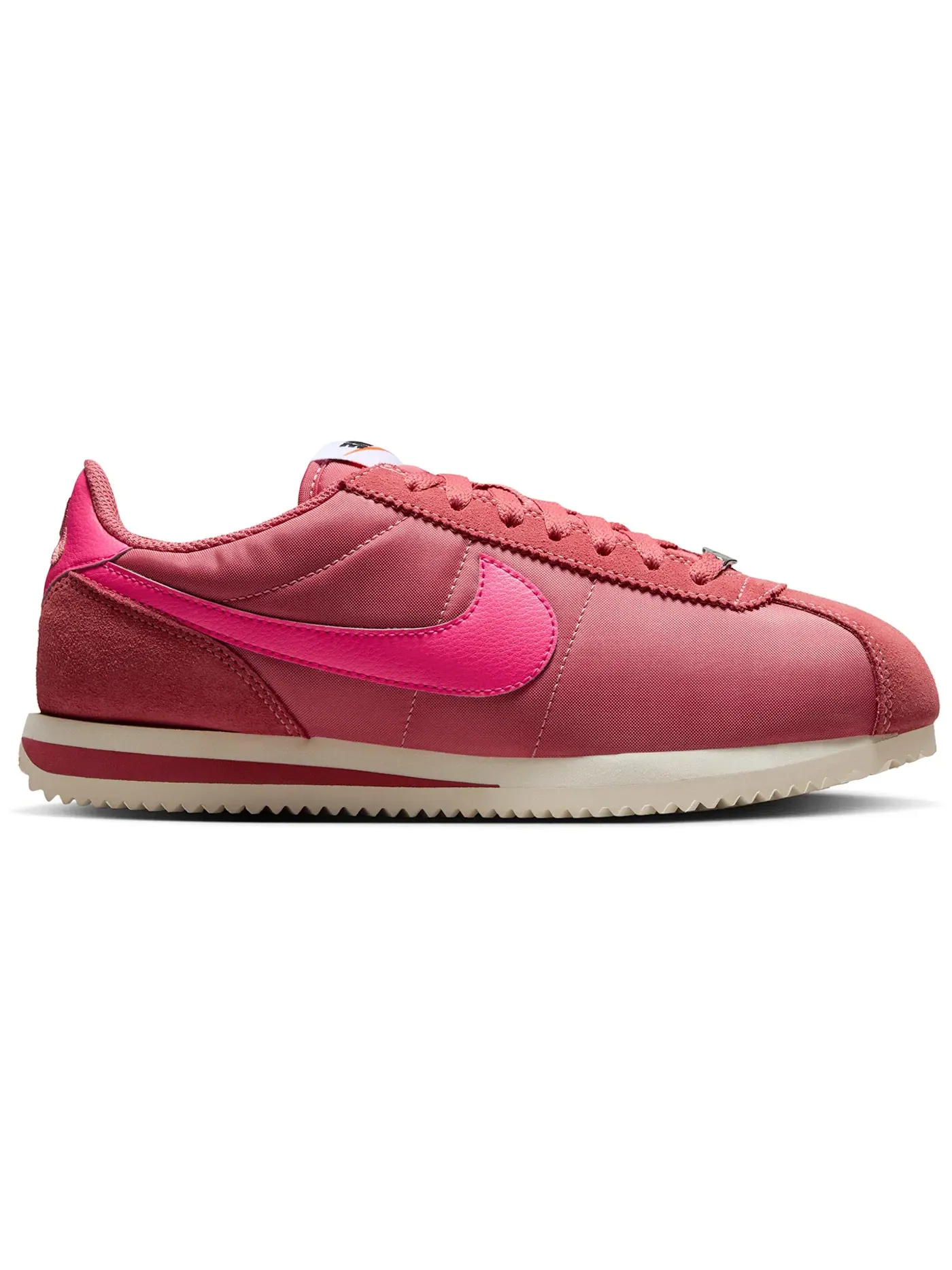 Женские кроссовки Lifestyle Nike Cortez Textile — изображение 1 из 1, оранжевый/розовый