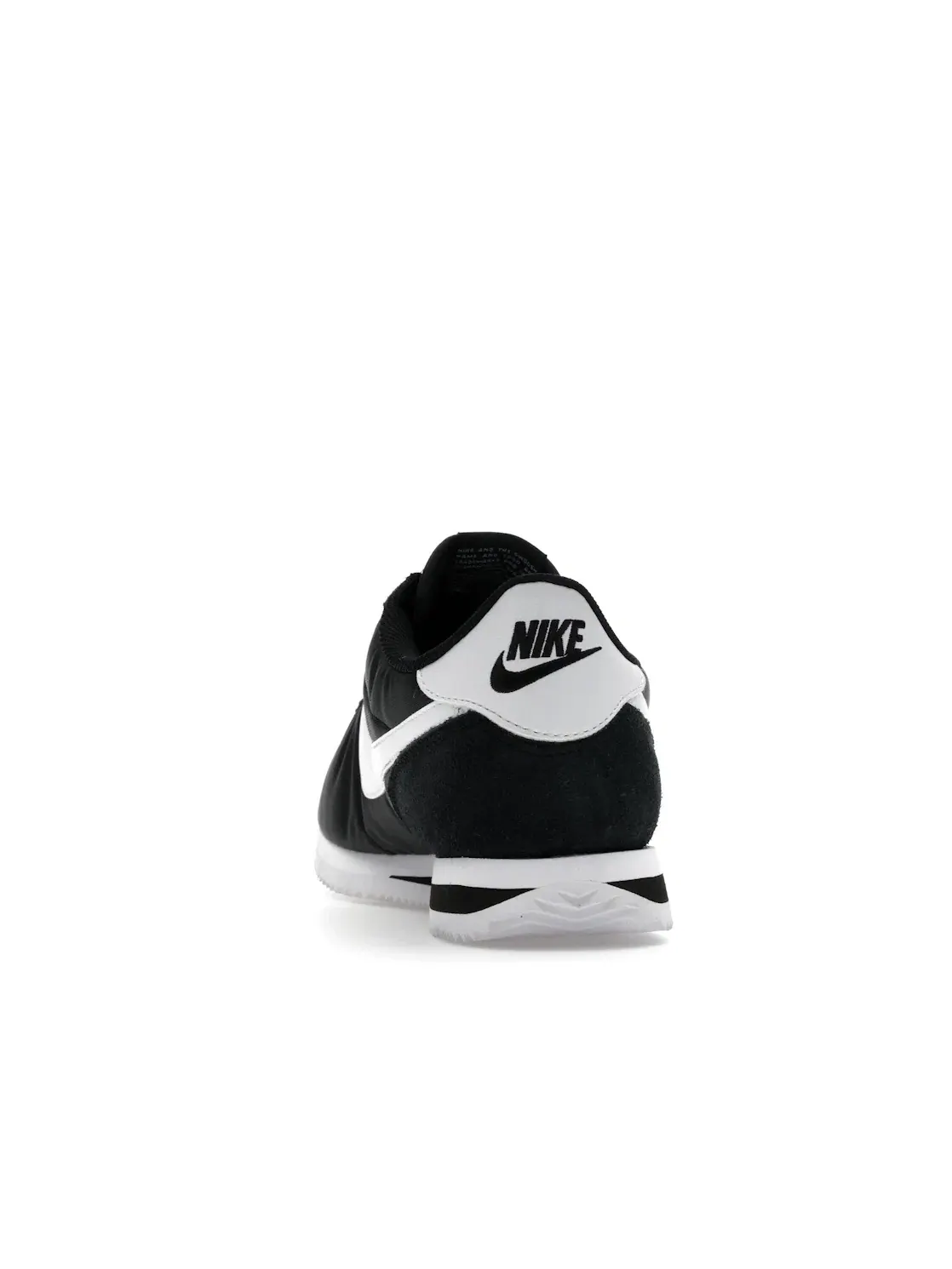 Мужские кроссовки Lifestyle Nike Cortez Textile Nike — изображение 4 из 4, черный/белый