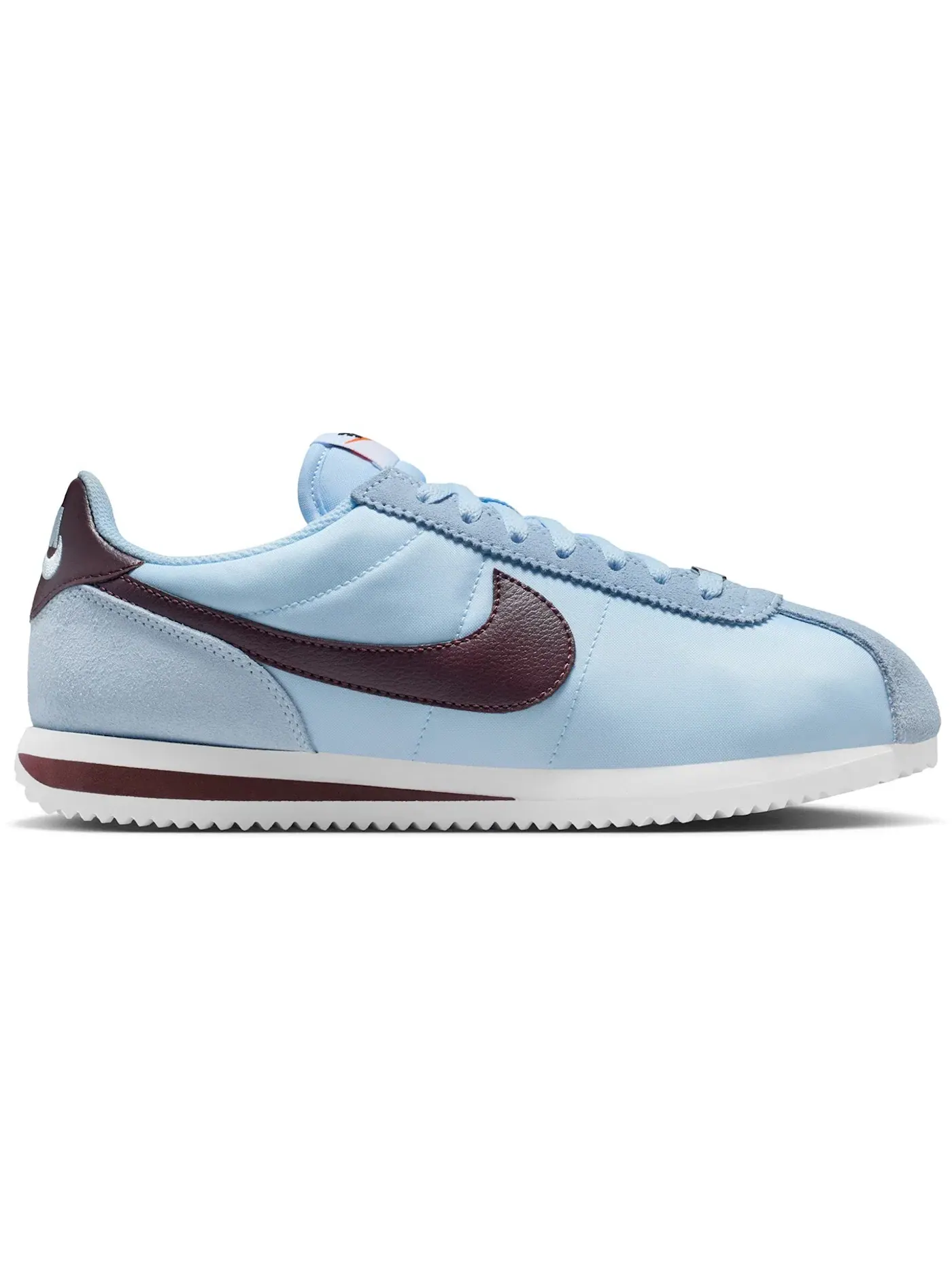 Женские кроссовки Lifestyle Nike Cortez Textile — изображение 1 из 1, синий/белый/бордовый