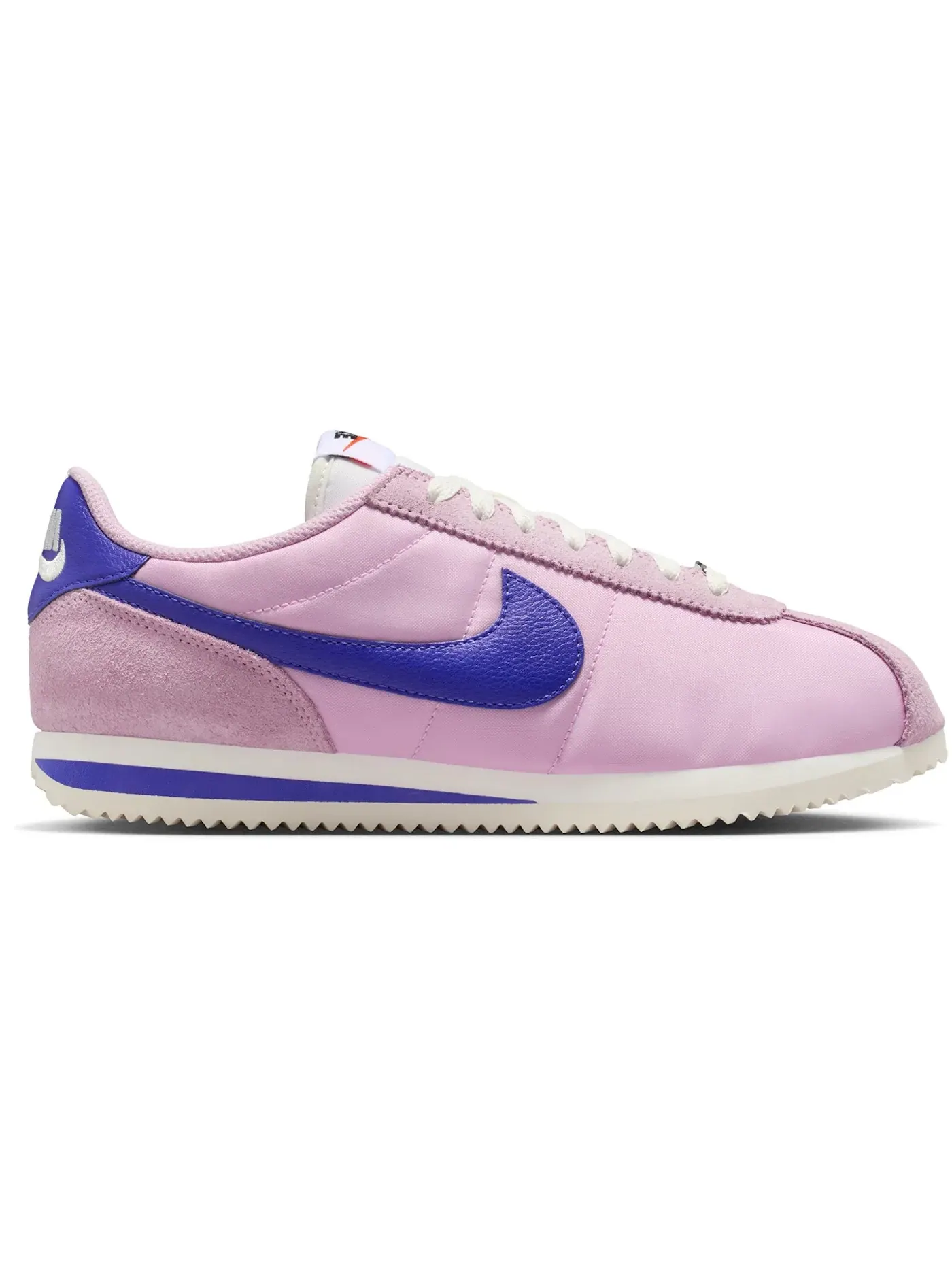 Женские кроссовки Lifestyle с текстильным верхом Nike Cortez Textile — изображение 1 из 1, светлый розовый//синий