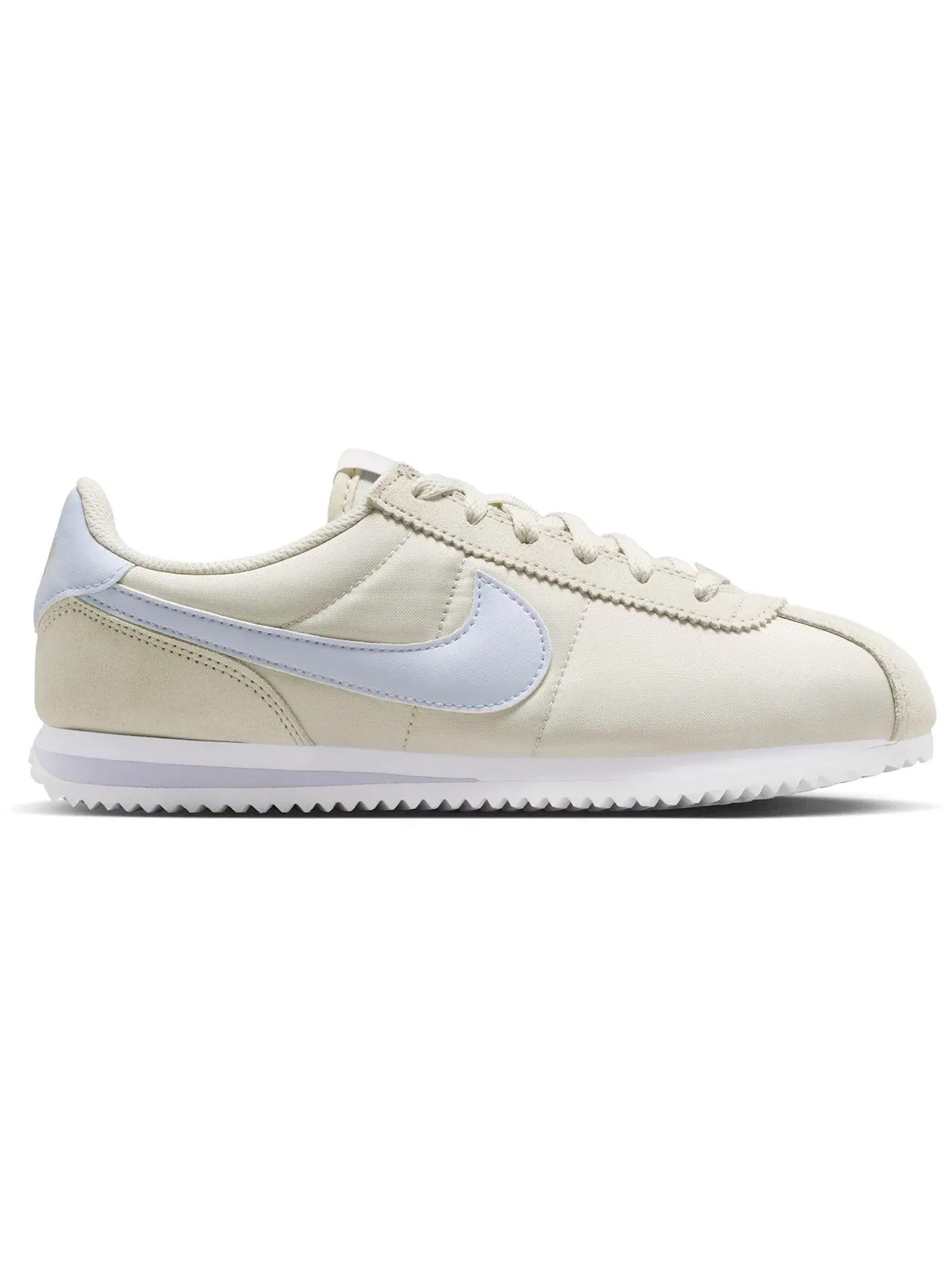 Детские кроссовки Lifestyle с текстильным верхом Nike Cortez Textile — изображение 1 из 1, светлый/белый/белый