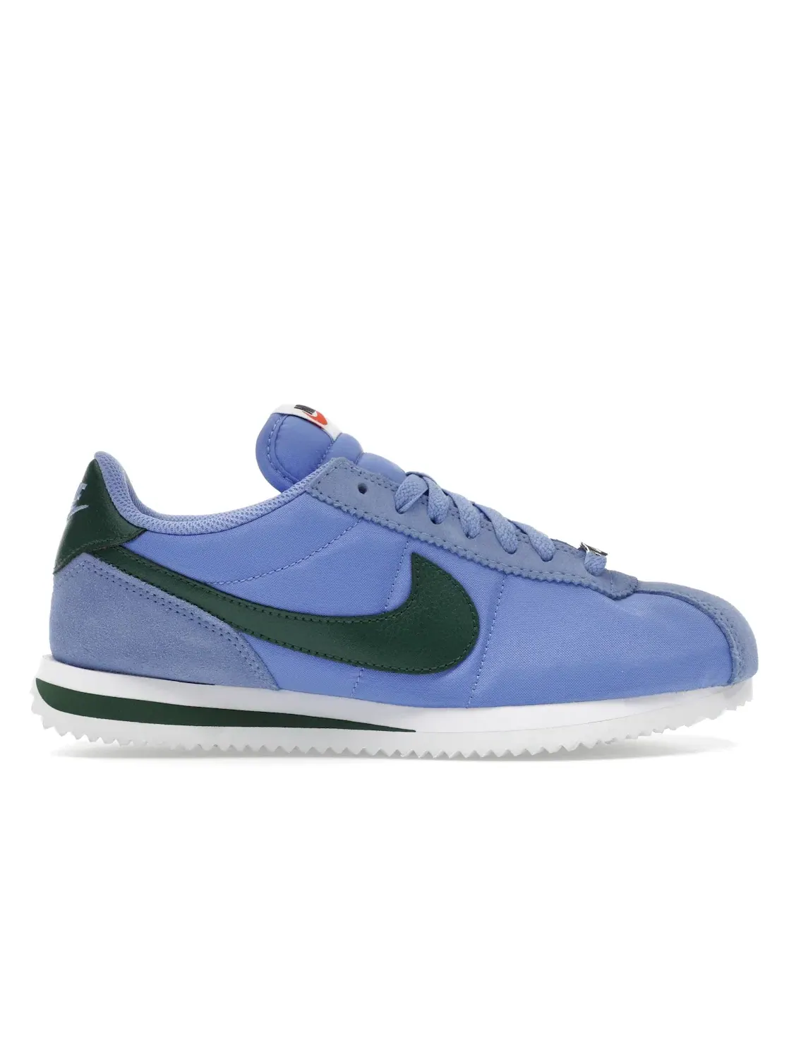 Женские кроссовки с текстильным верхом Nike Cortez Textile Nike — изображение 1 из 4, белый/черный