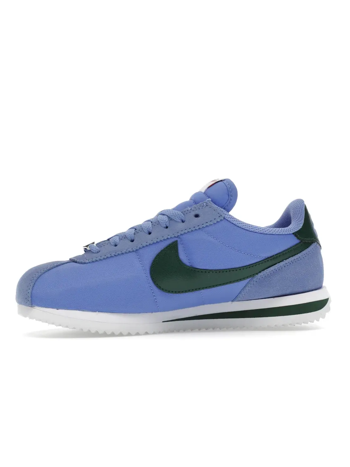 Женские кроссовки с текстильным верхом Nike Cortez Textile Nike — изображение 3 из 4, белый/черный