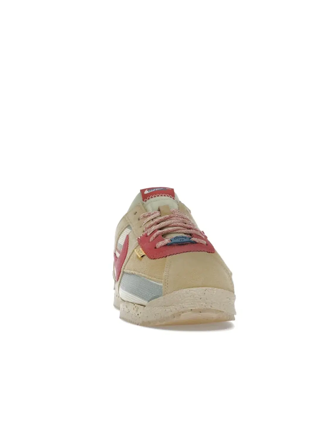 Мужские кроссовки Lifestyle с патченными накладками Nike Cortez SP Nike — изображение 2 из 4, розовый-зеленый-желтый
