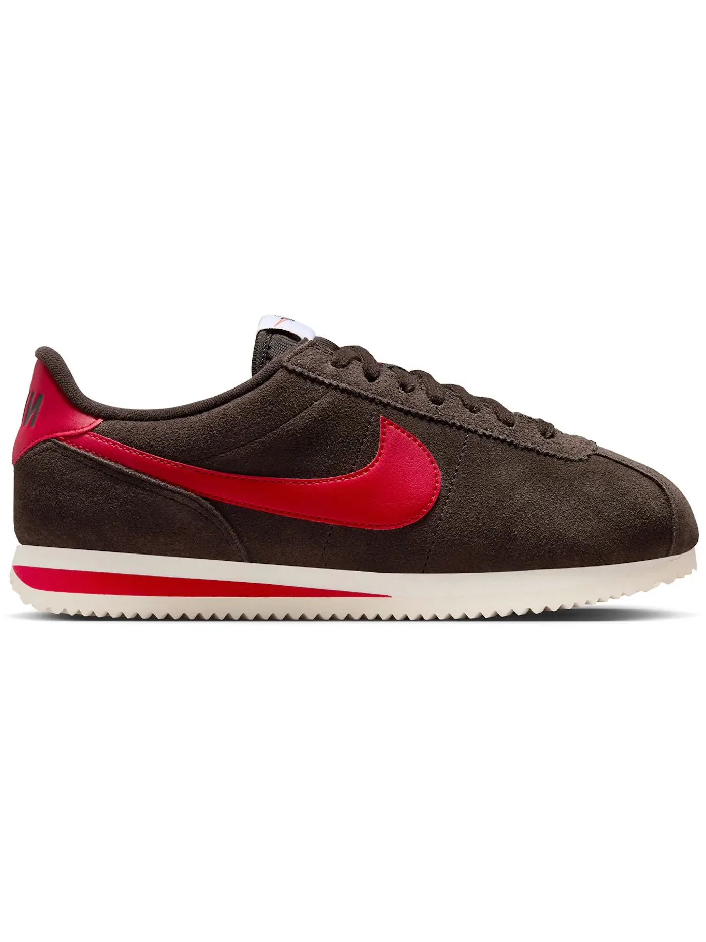 Женские кроссовки Lifestyle Nike Cortez Nike — изображение 1 из 1, коричневый//красный