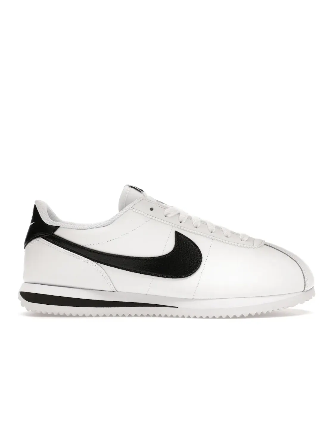 Мужские кроссовки кожаные Nike Cortez — изображение 1 из 4, белый/черный