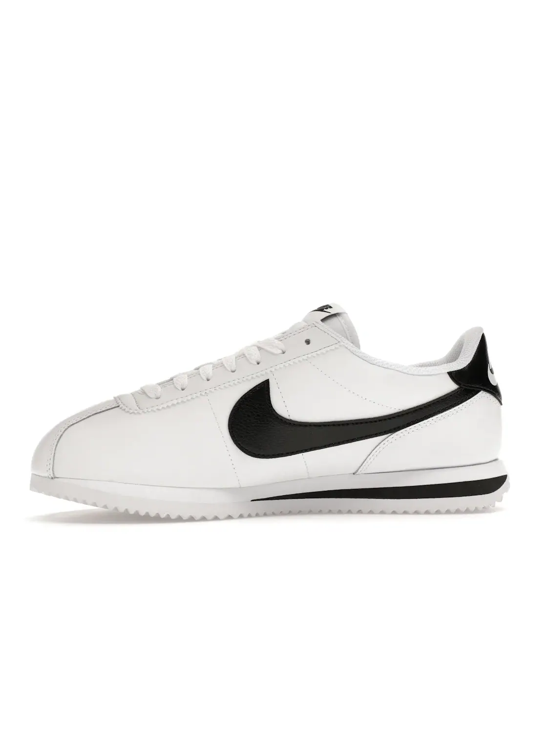 Мужские кроссовки кожаные Nike Cortez — изображение 3 из 4, белый/черный