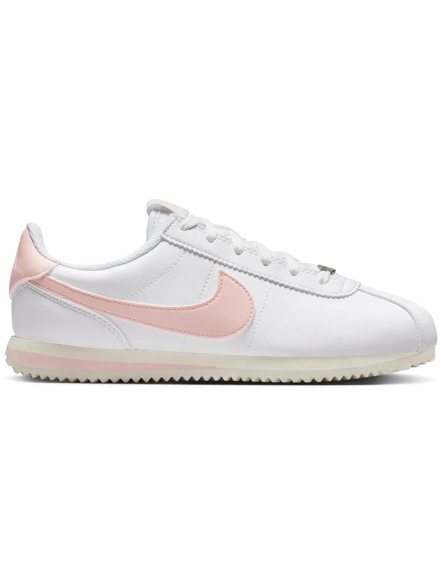 Детские кроссовки Lifestyle Nike Cortez Nike — изображение 1 из 1, белый розовый