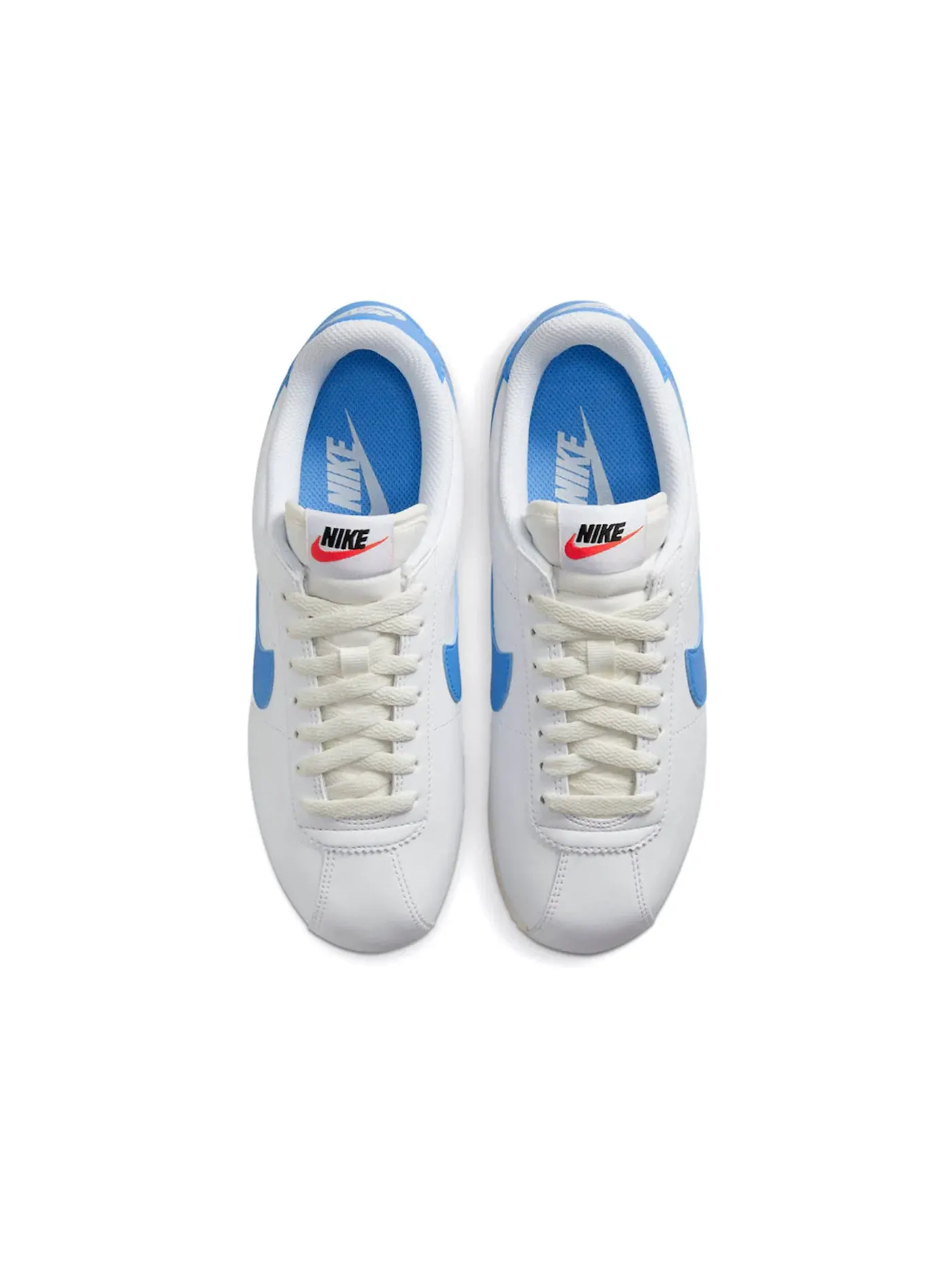 Женские кроссовки Lifestyle Nike Cortez Nike — изображение 3 из 4, белый/синий--оранжевый
