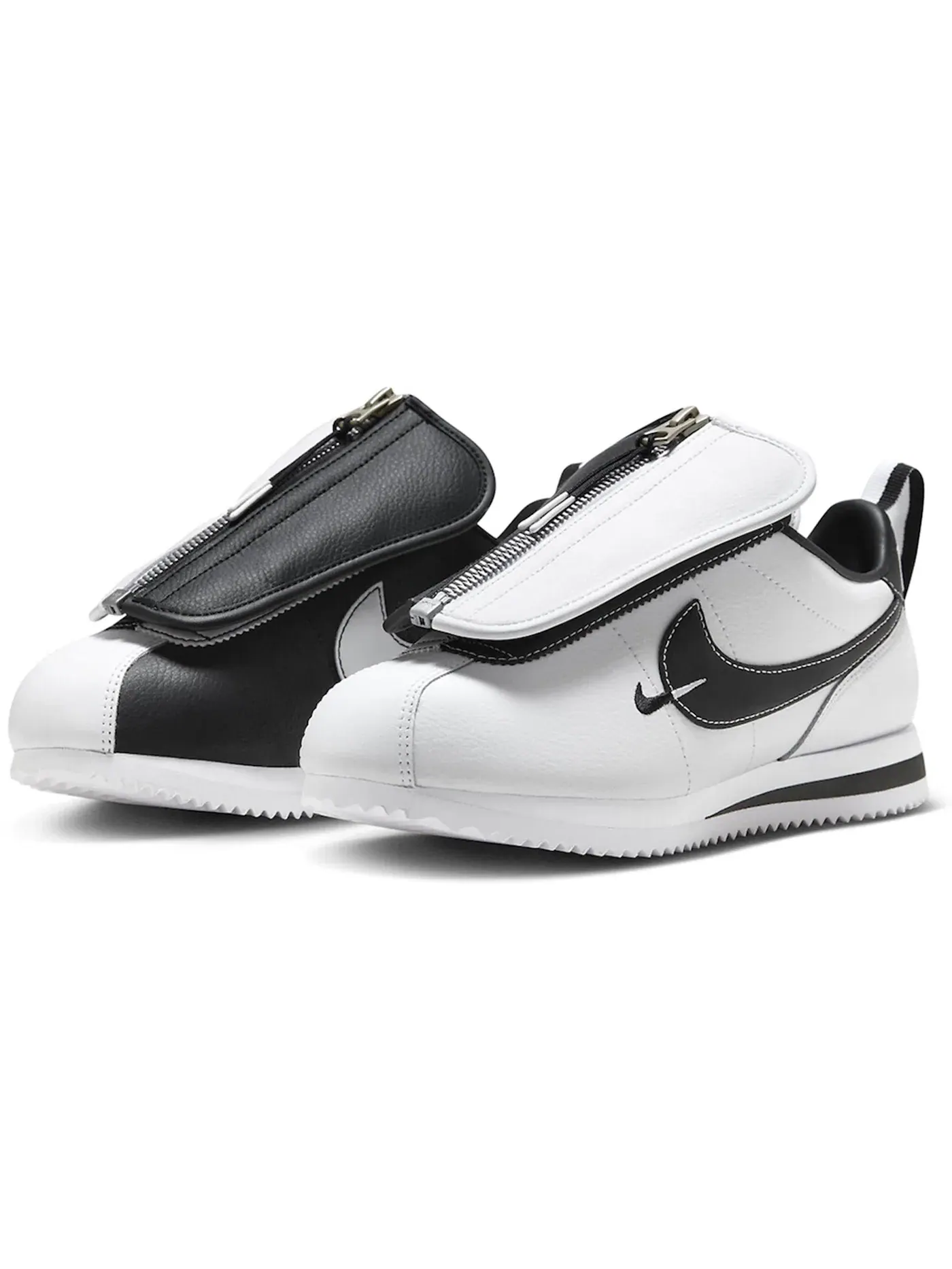Женские кроссовки lifestyle Nike Cortez Nike — изображение 2 из 5, белый/черный-белый-белый