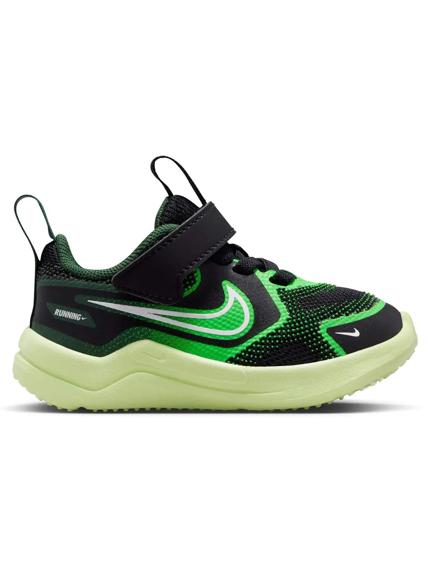 Детские кроссовки для бега с шнуровкой Nike Cosmic Runner Nike — изображение 1 из 1, черный/светлый//белый