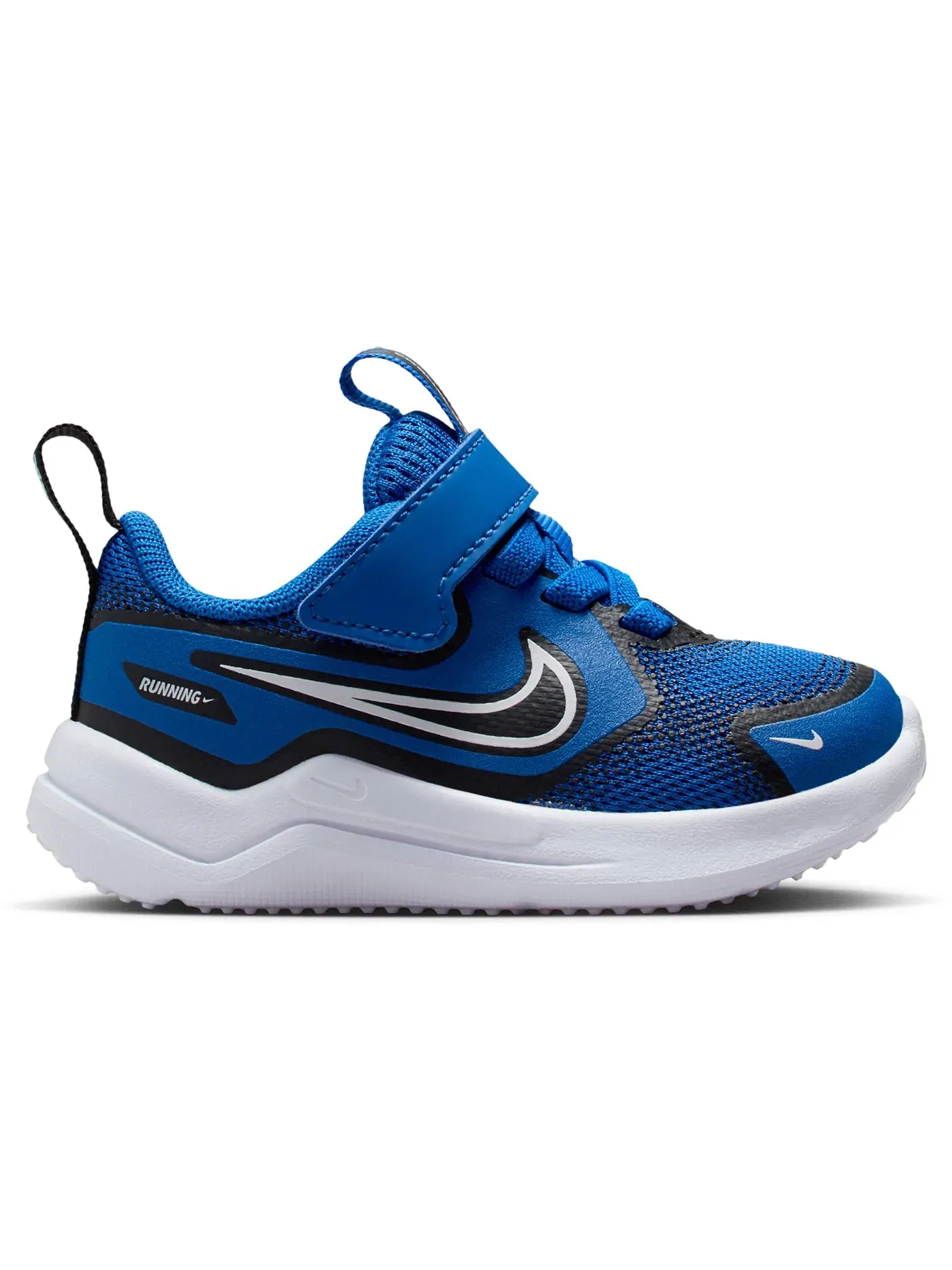 Детские кроссовки для бега с длинным шнурком Nike Cosmic Runner Nike — изображение 1 из 1, черный/белый