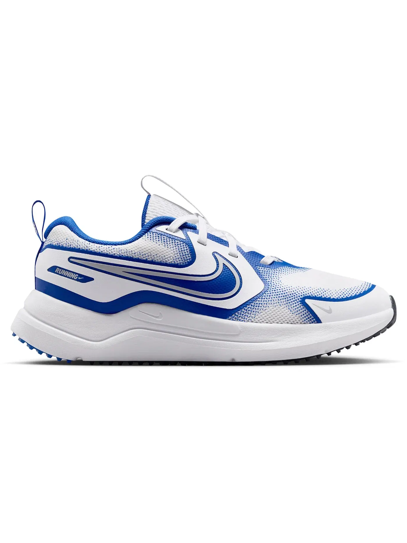 Детские кроссовки беговые Nike Cosmic Runner Nike — изображение 1 из 1, белый//темно-синий/серый