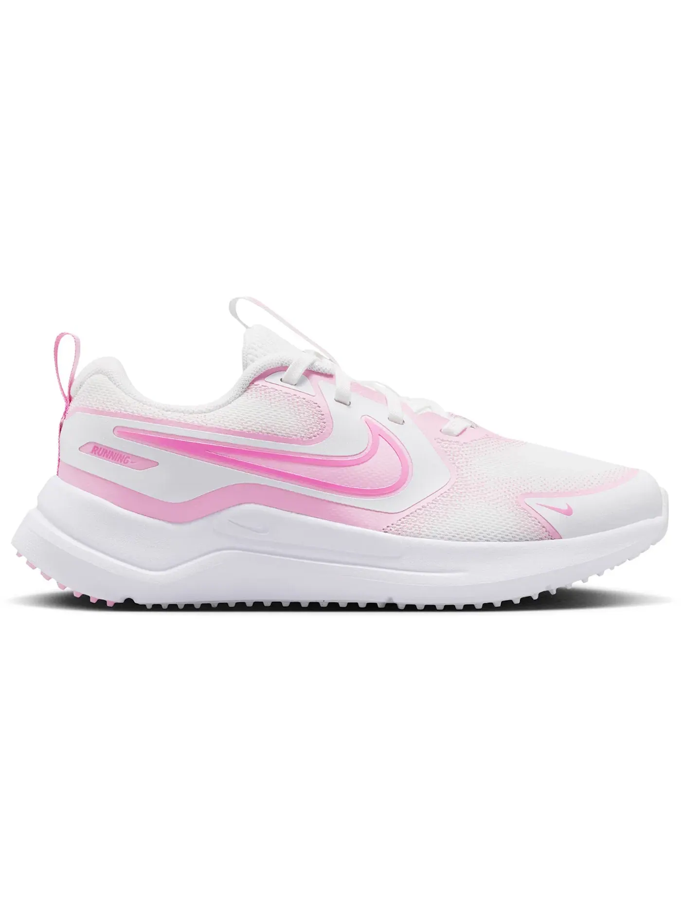 Детские кроссовки с принтом Nike Cosmic Runner Nike — изображение 1 из 1, белый/розовый//розовый