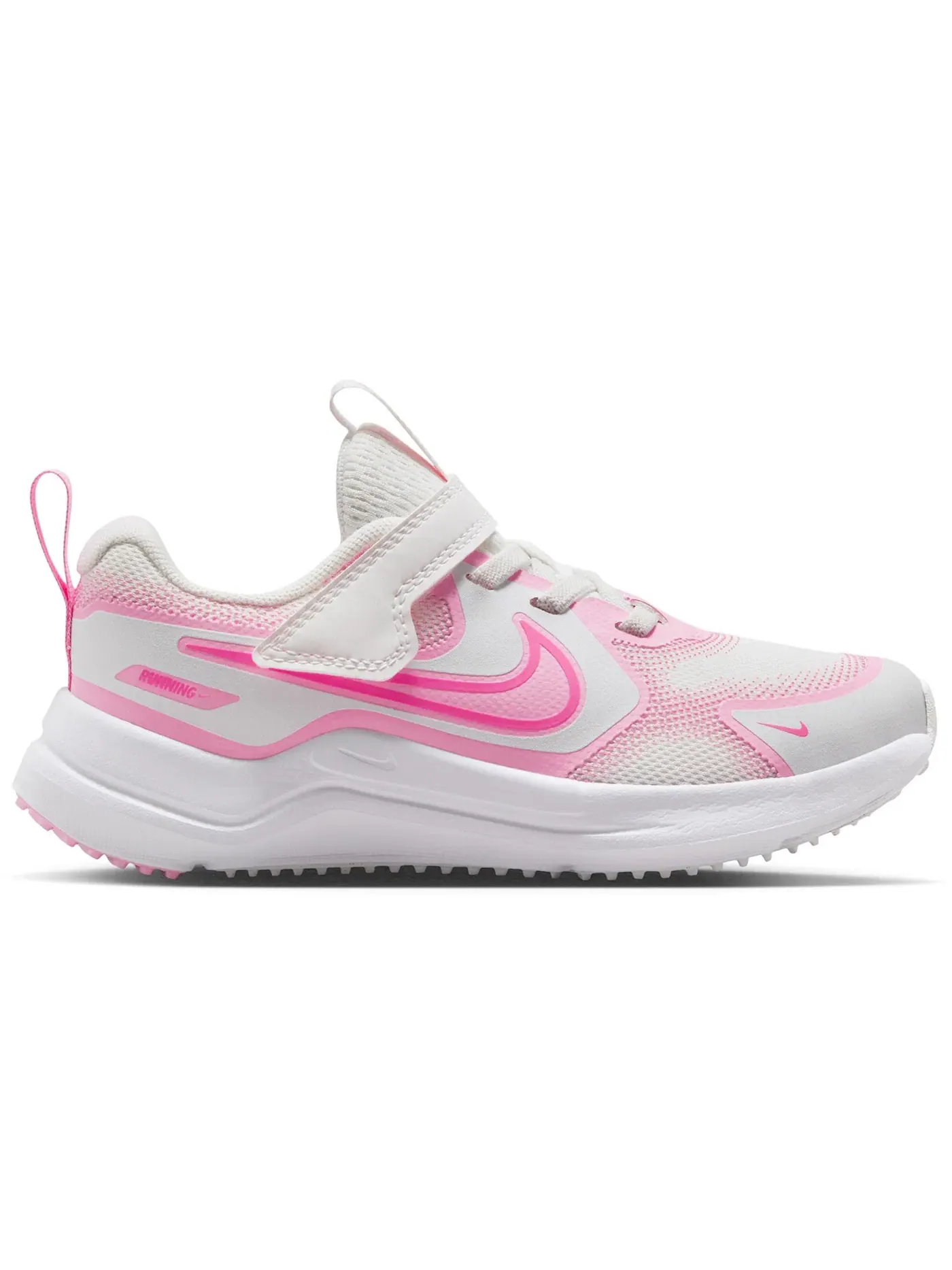 Детские кроссовки с длинным шнурком Nike Cosmic Runner Nike — изображение 1 из 1, белый розовый розовый