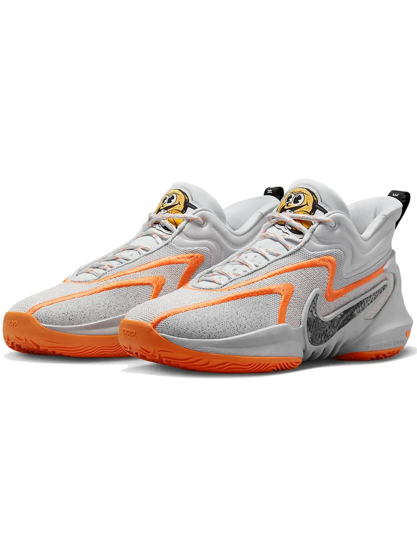 Мужские кроссовки для баскетбола Nike Cosmic Unity 2 — изображение 2 из 4, серый/черный/платиновый