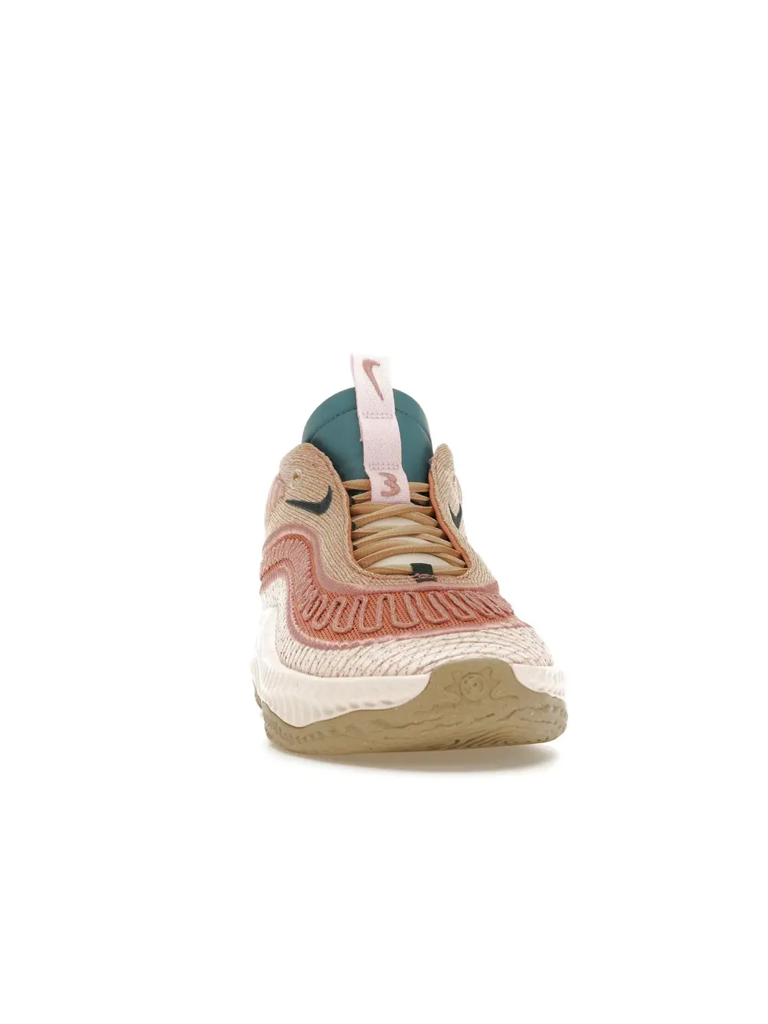 Мужские кроссовки для бега с амортизацией Nike Cosmic Unity 3 Nike, Sesame Deep Jungle Guava Ice — изображение 2 из 4