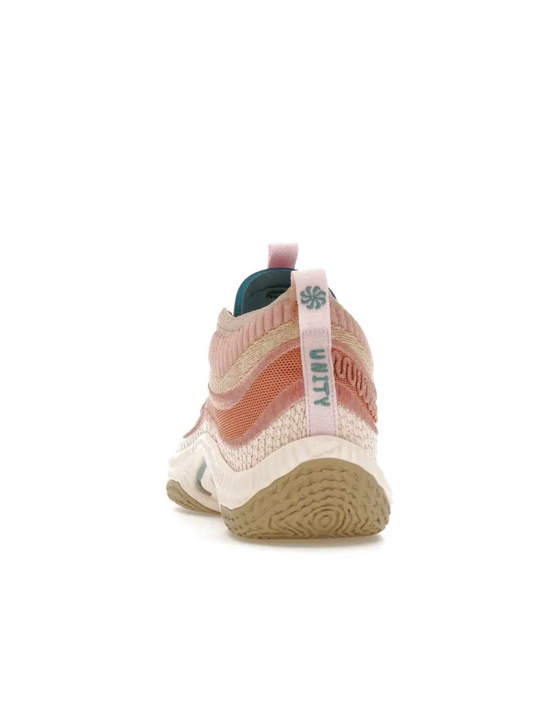 Мужские кроссовки для бега с амортизацией Nike Cosmic Unity 3 Nike, Sesame Deep Jungle Guava Ice — изображение 4 из 4