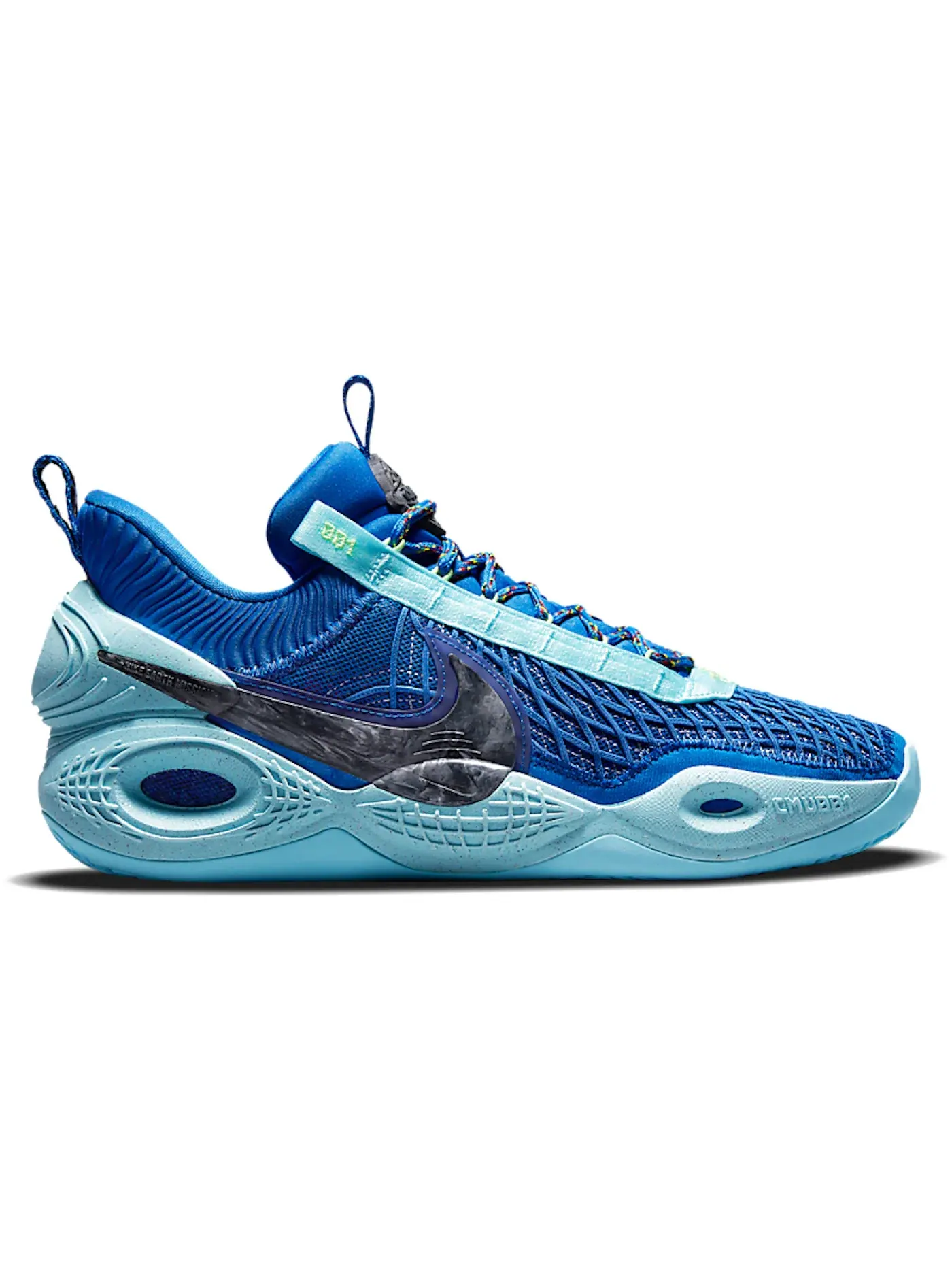 Мужские баскетбольные кроссовки с амортизацией Nike Cosmic Unity — изображение 1 из 1, черный