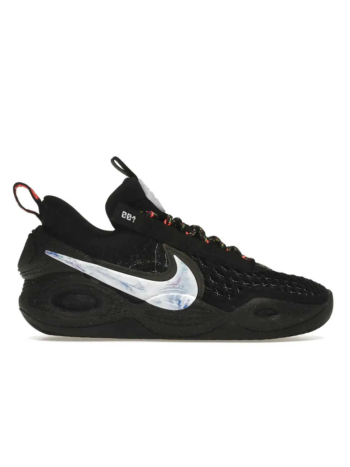 Мужские кроссовки для баскетбола Nike Cosmic Unity — изображение 1 из 4, черный/белый
