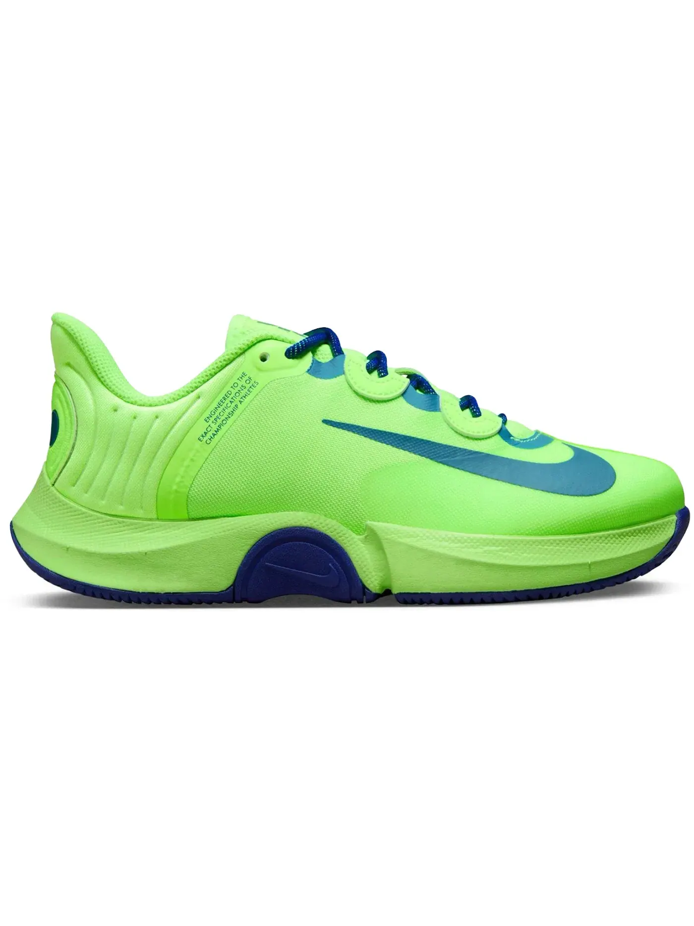 Женские кроссовки с принтом Nike Court Air Zoom GP Turbo HC Nike — изображение 1 из 1, индиго/голубой