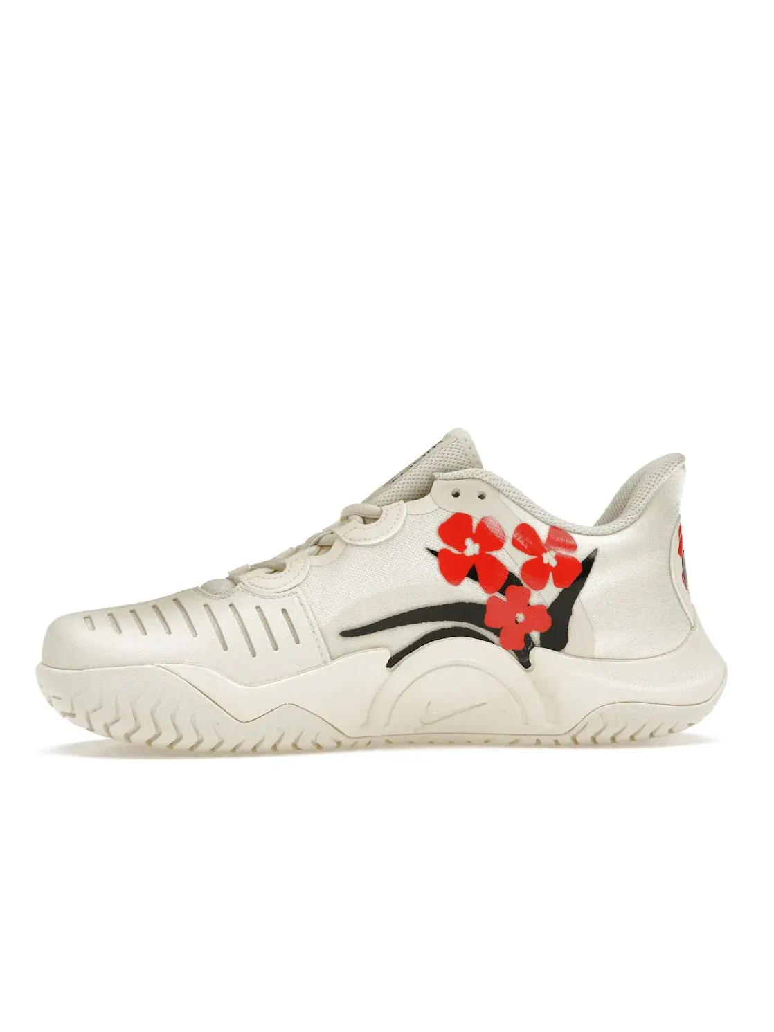Женские кроссовки для тенниса с принтом Nike Court Air Zoom GP Turbo HC Nike — изображение 3 из 4, оранжевый черный