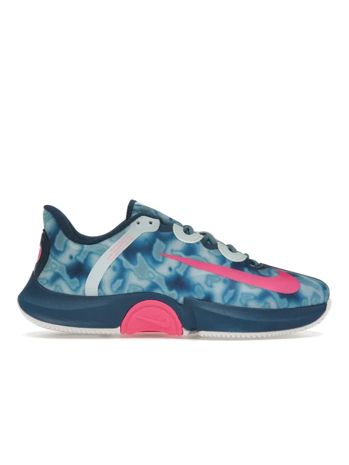 Женские кроссовки для тенниса Nike Court Air Zoom GP Turbo — изображение 1 из 4, синий/синий//розовый