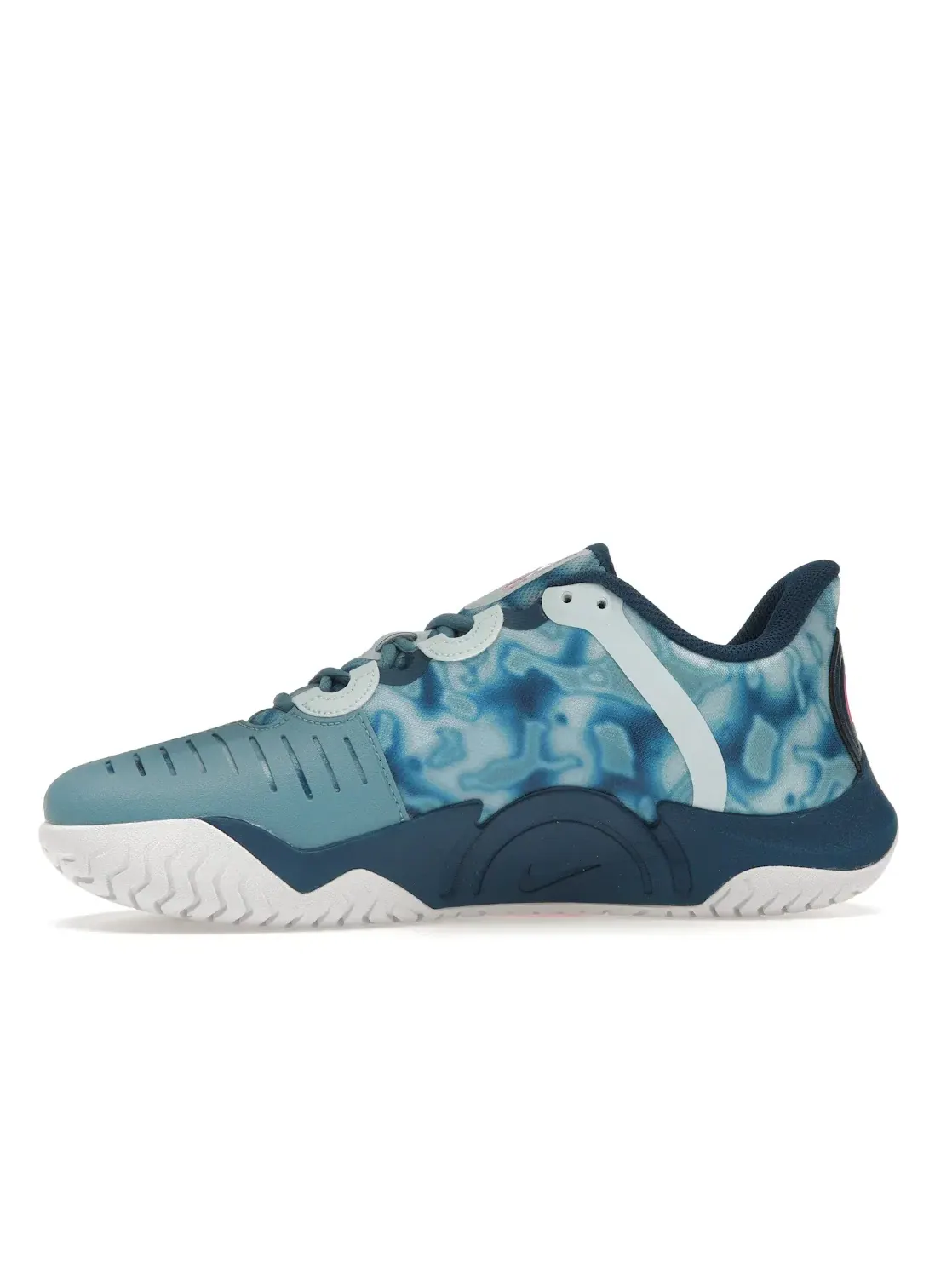 Женские кроссовки для тенниса Nike Court Air Zoom GP Turbo — изображение 3 из 4, синий/синий//розовый