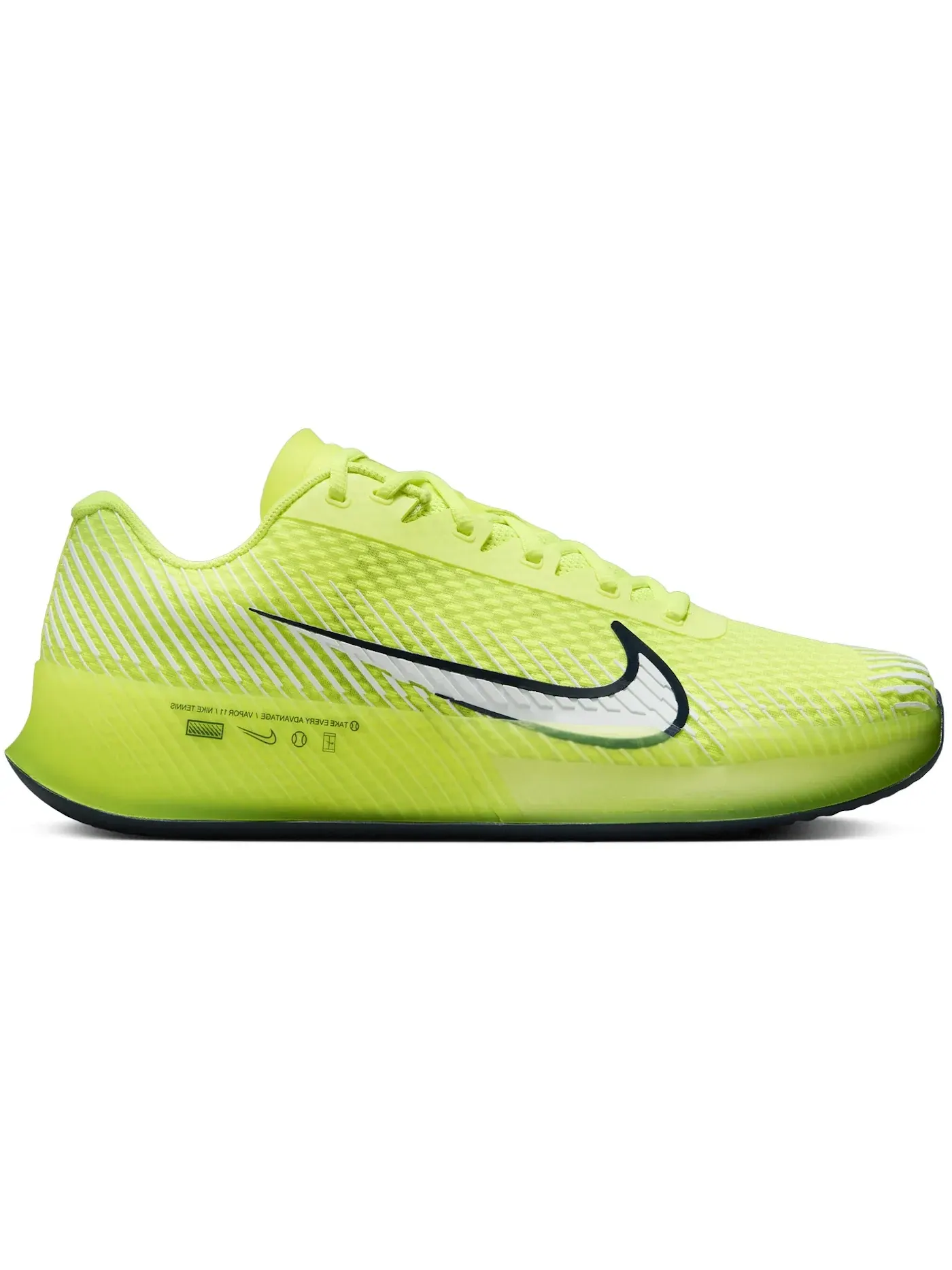 Мужские кроссовки для грунта Nike Court Air Zoom Vapor 11 Clay — изображение 1 из 1, темно-синий/белый