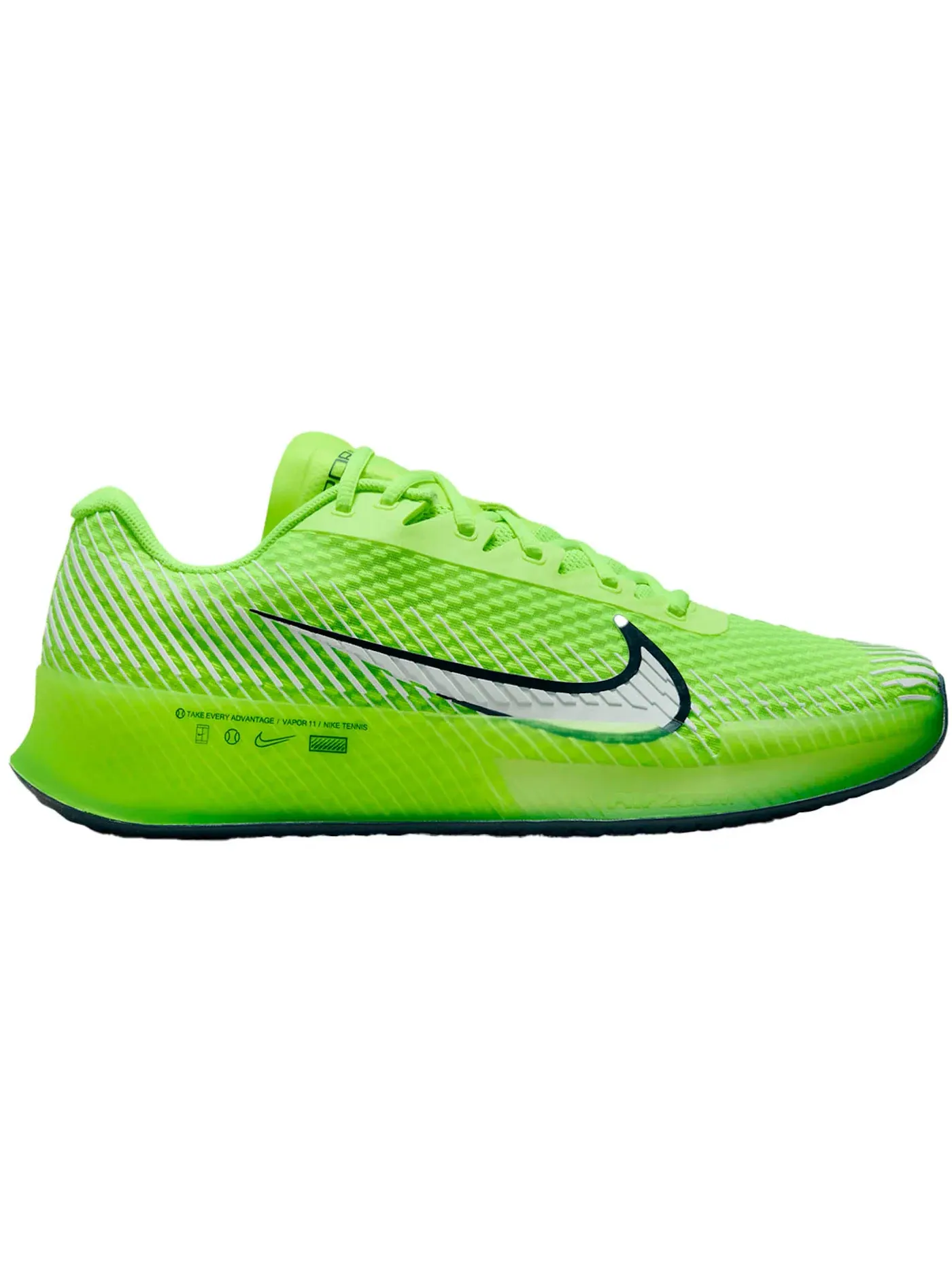 Мужские кроссовки для тенниса Nike Court Air Zoom Vapor 11 HC — изображение 1 из 1, темно-синий/белый