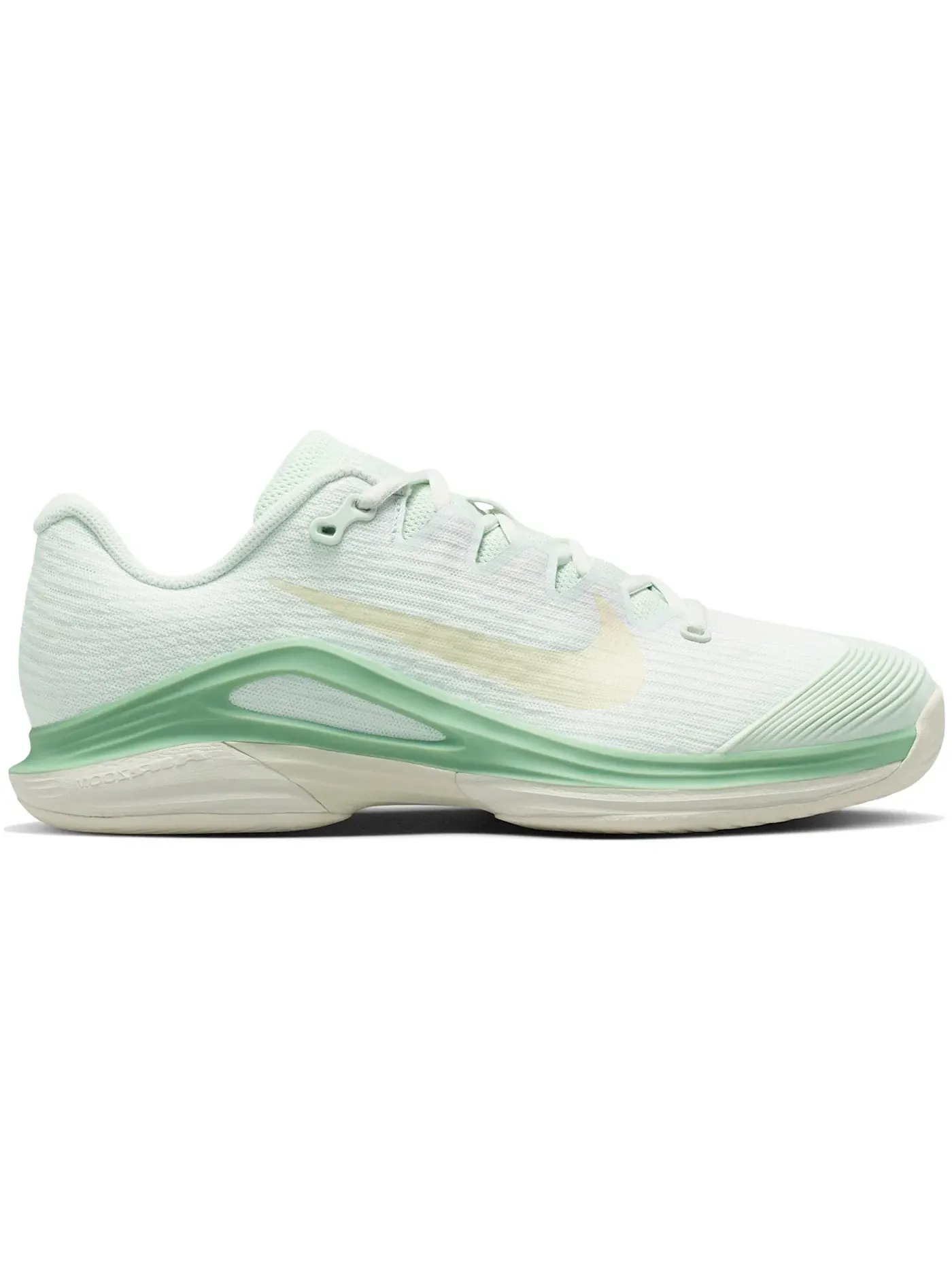 Женские кроссовки для тенниса Nike Court Air Zoom Vapor 12 HC — изображение 1 из 1, зеленый