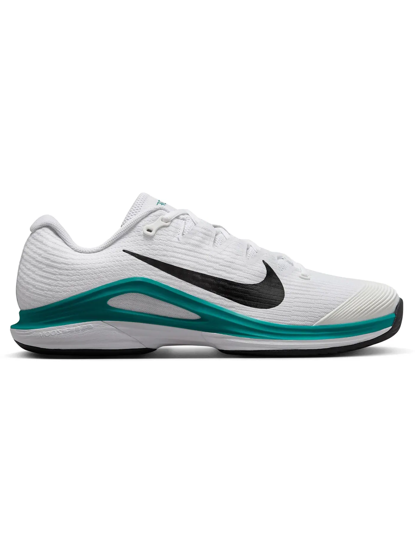 Мужские кроссовки для тенниса с технологией Air Zoom Nike Court Air Zoom Vapor 12 HC Nike — изображение 1 из 1, белый черный