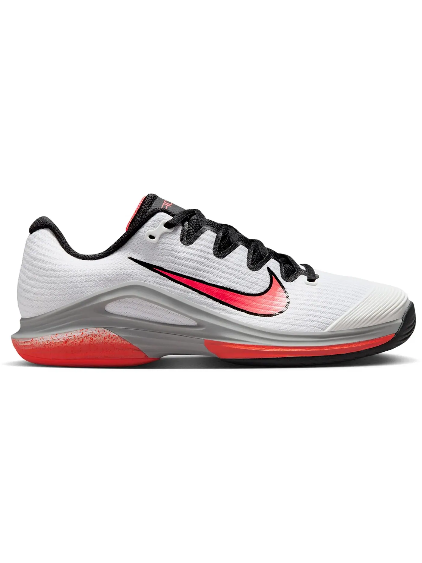 Женские кроссовки для тенниса Nike Court Air Zoom Vapor 12 Premium HC — изображение 1 из 1, белый серый