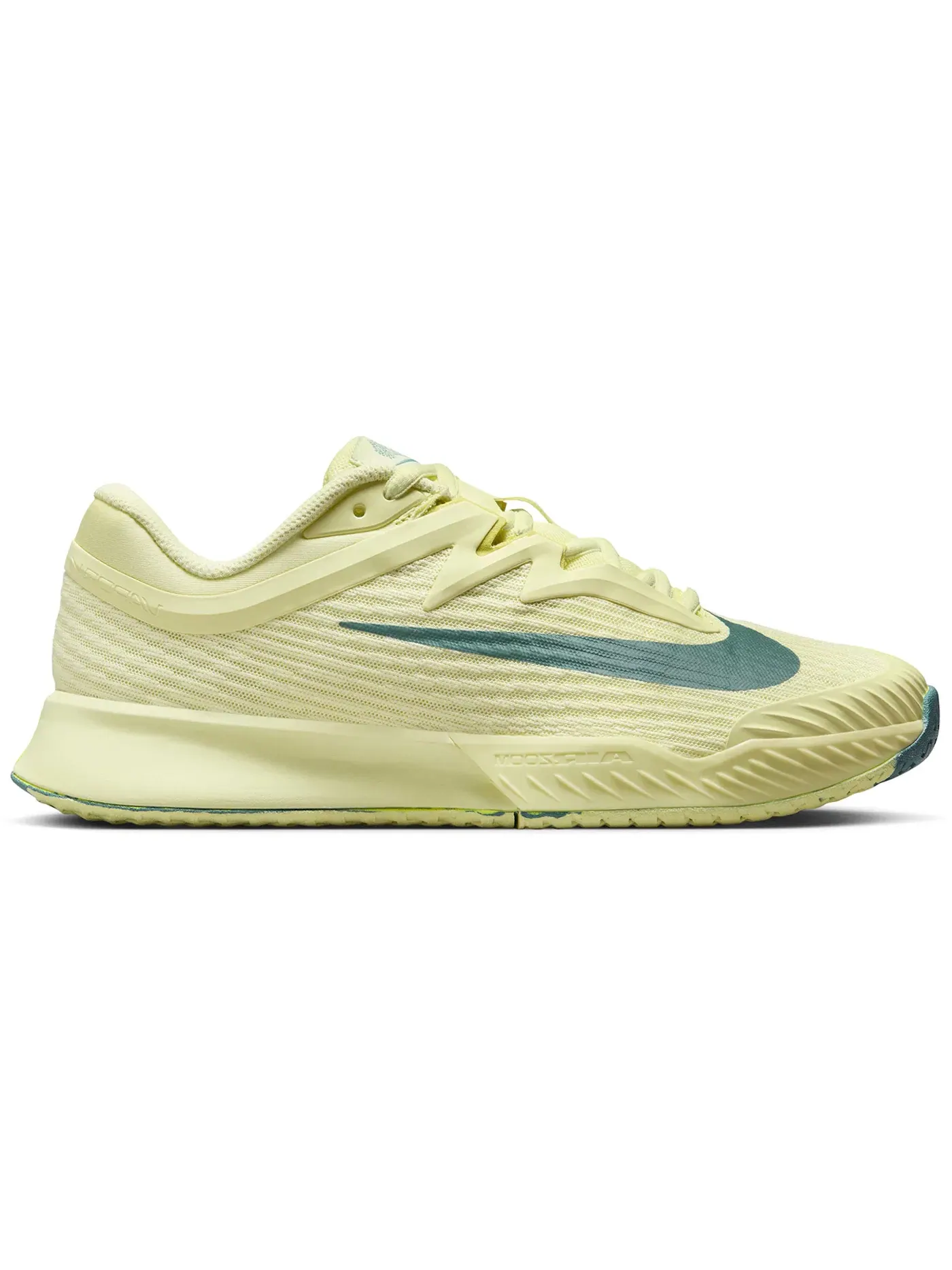 Женские кроссовки для корта с шнуровкой Nike Court Air Zoom Vapor Pro 3 Premium HC — изображение 1 из 1, зеленый