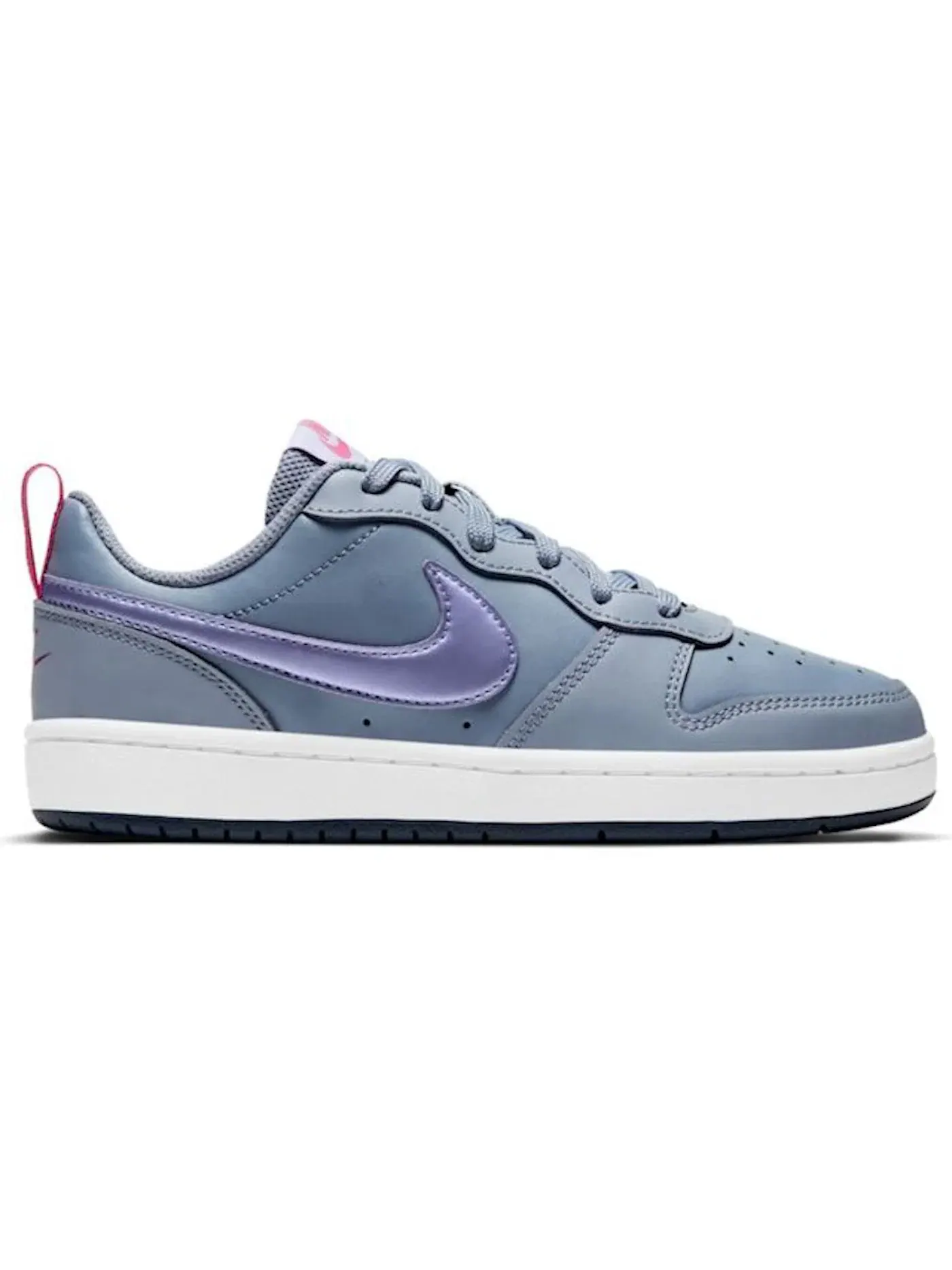 Детские кроссовки Lifestyle Nike Court Borough Low 2 — изображение 1 из 1, синий/фиолетовый