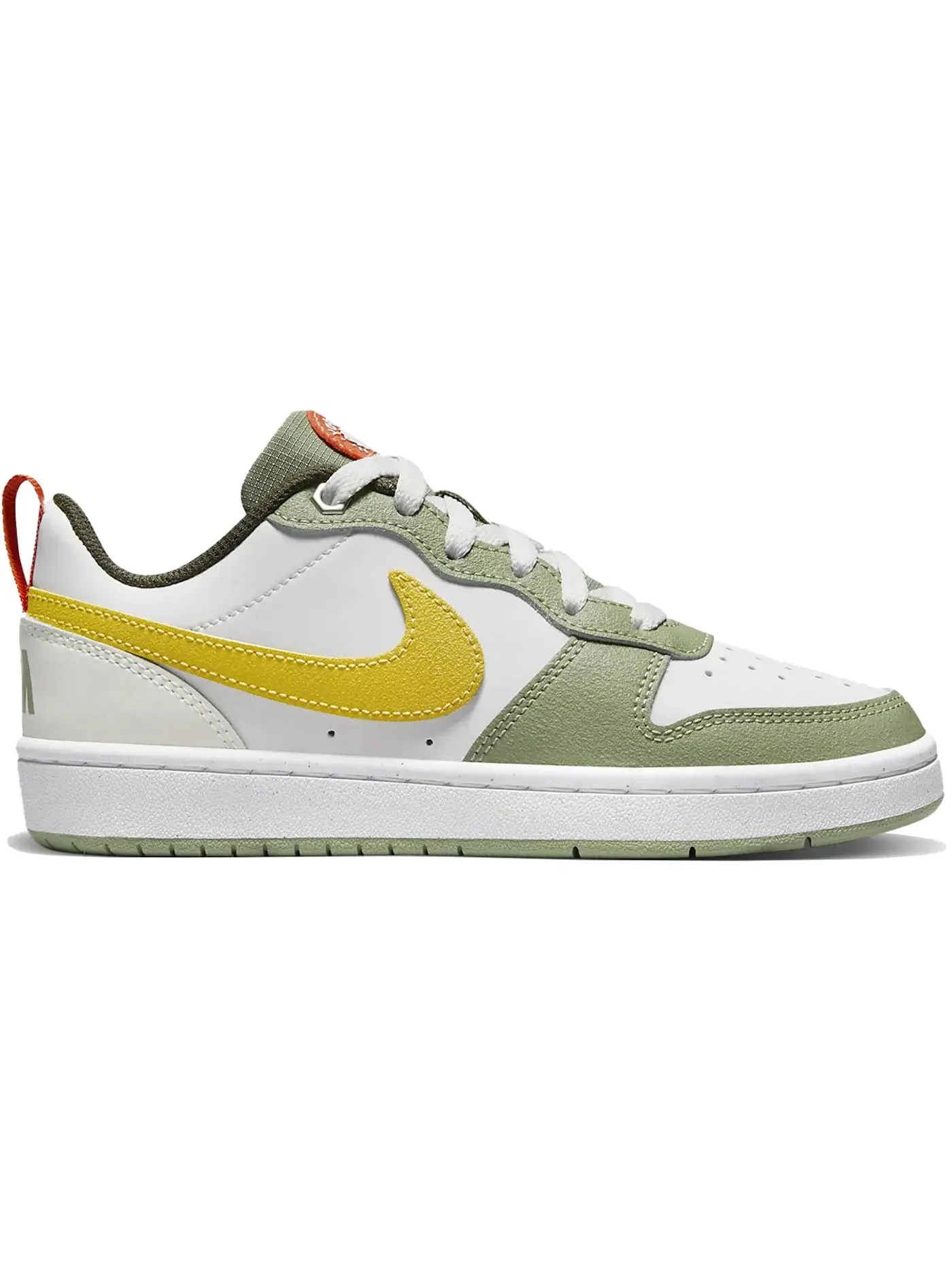 Детские кроссовки Lifestyle Nike Court Borough Low 2 SE Ready, Play! (GS) — изображение 1 из 1, белый/белый