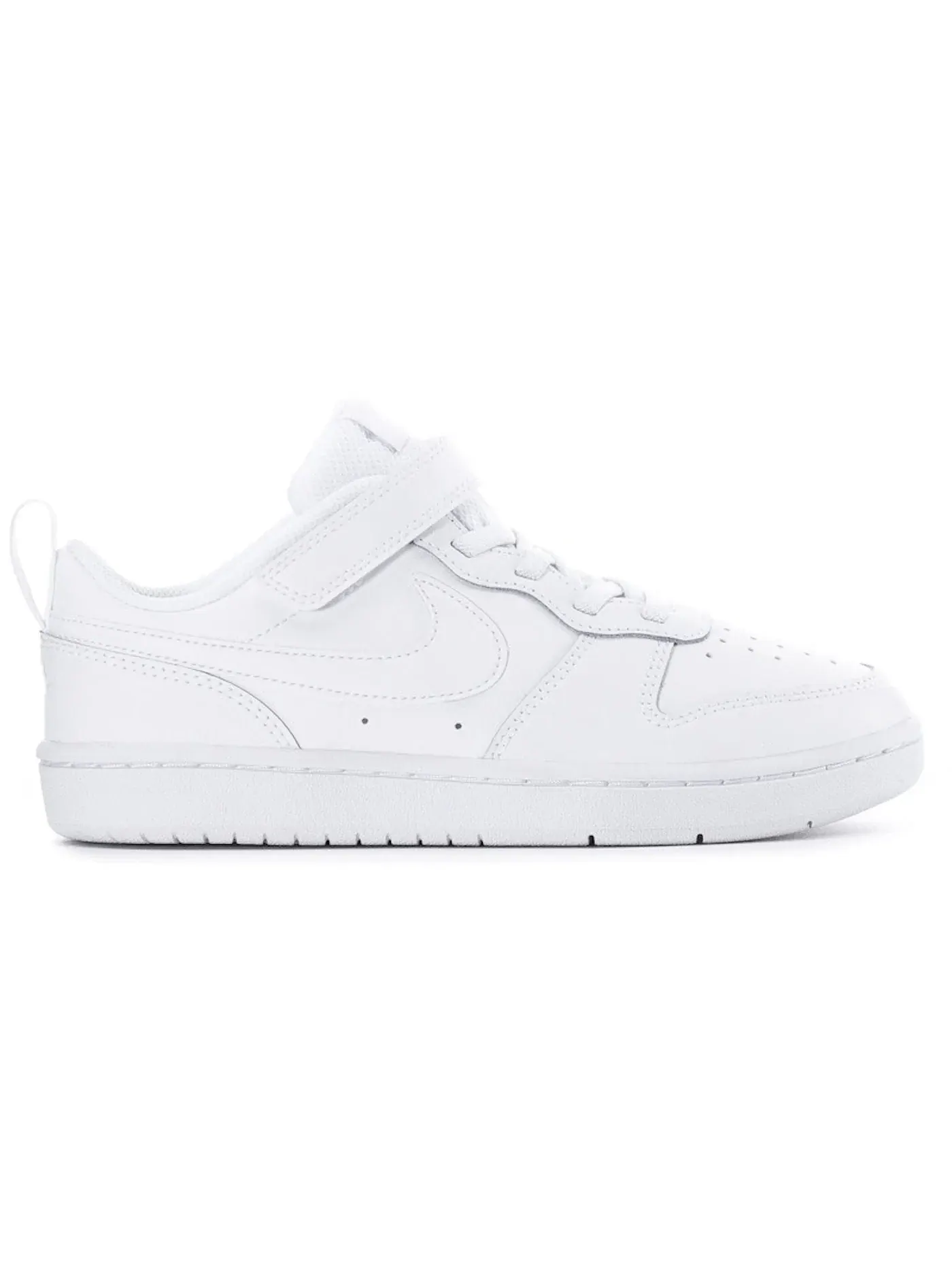 Детские кроссовки с низким верхом Nike Court Borough Low 2 — изображение 1 из 1, белый/белый/белый