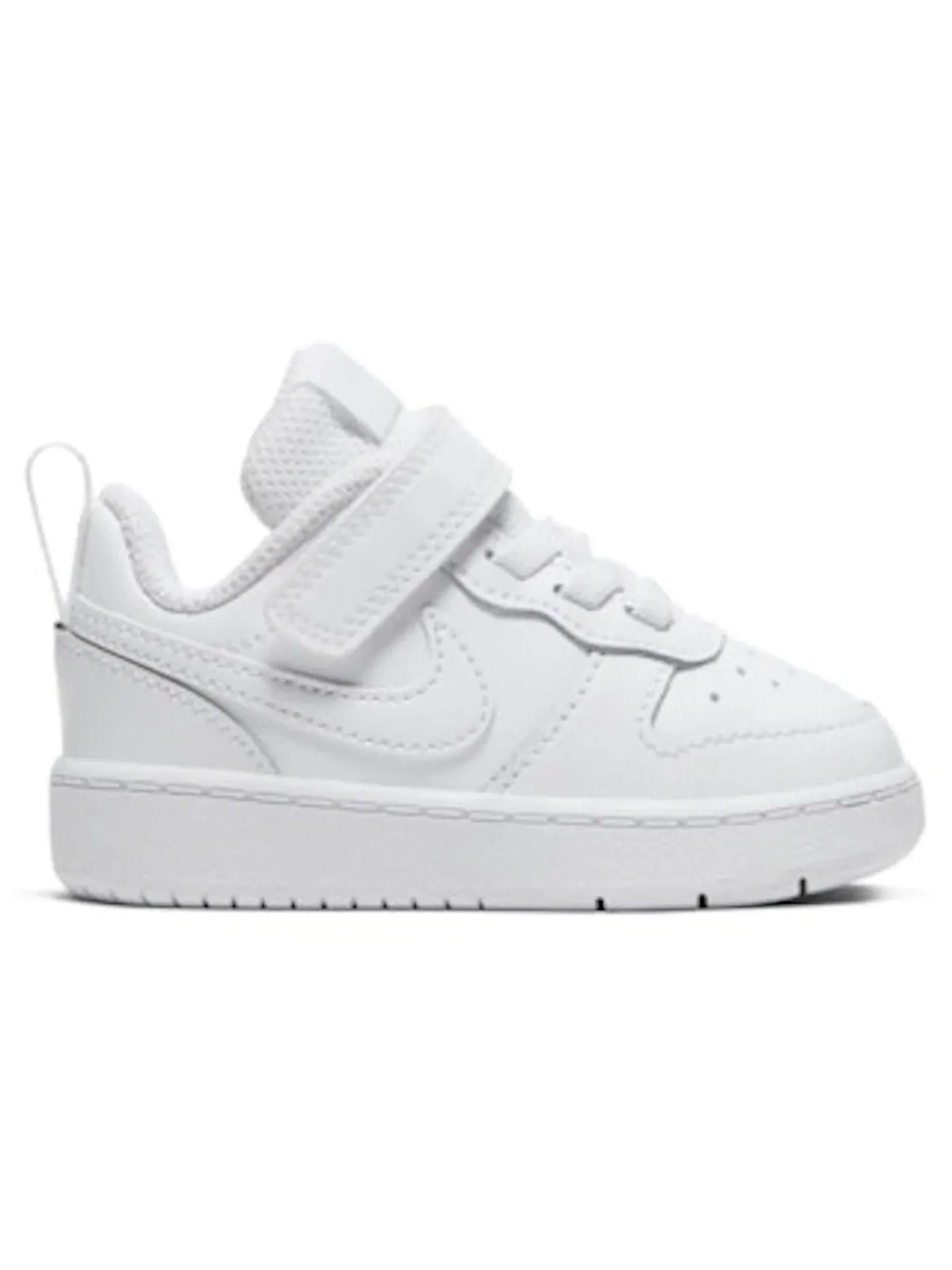 Детские кроссовки с низким верхом Nike Court Borough Low 2 — изображение 1 из 1, белый/белый/белый