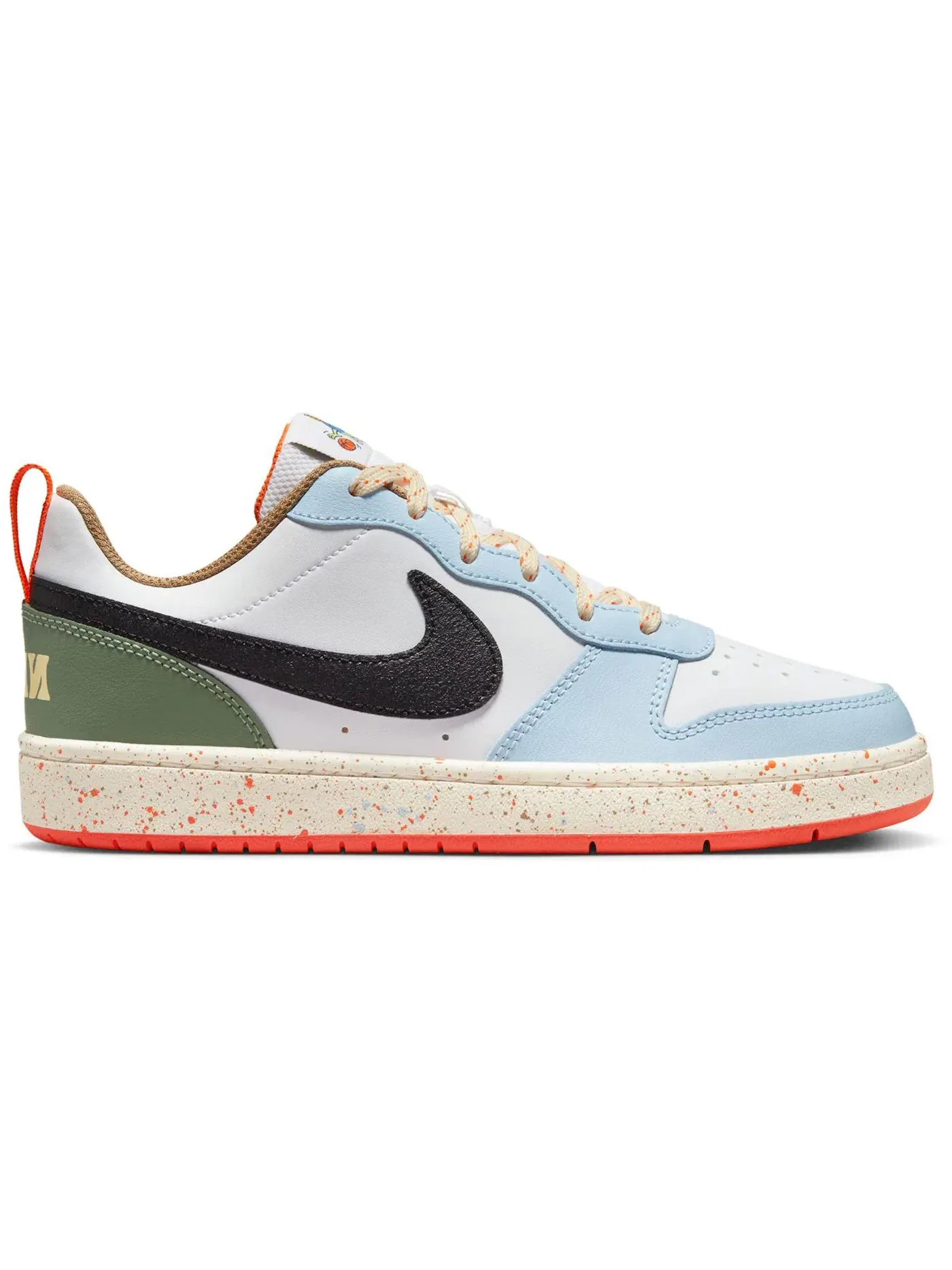 Детские кроссовки Lifestyle Nike Court Borough Low 2 — изображение 1 из 1, белый/черный