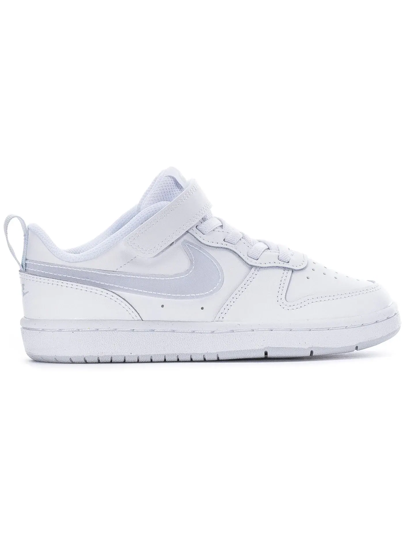 Детские кроссовки с кожаным верхом Nike Court Borough Low 2 Nike — изображение 1 из 1, белый белый