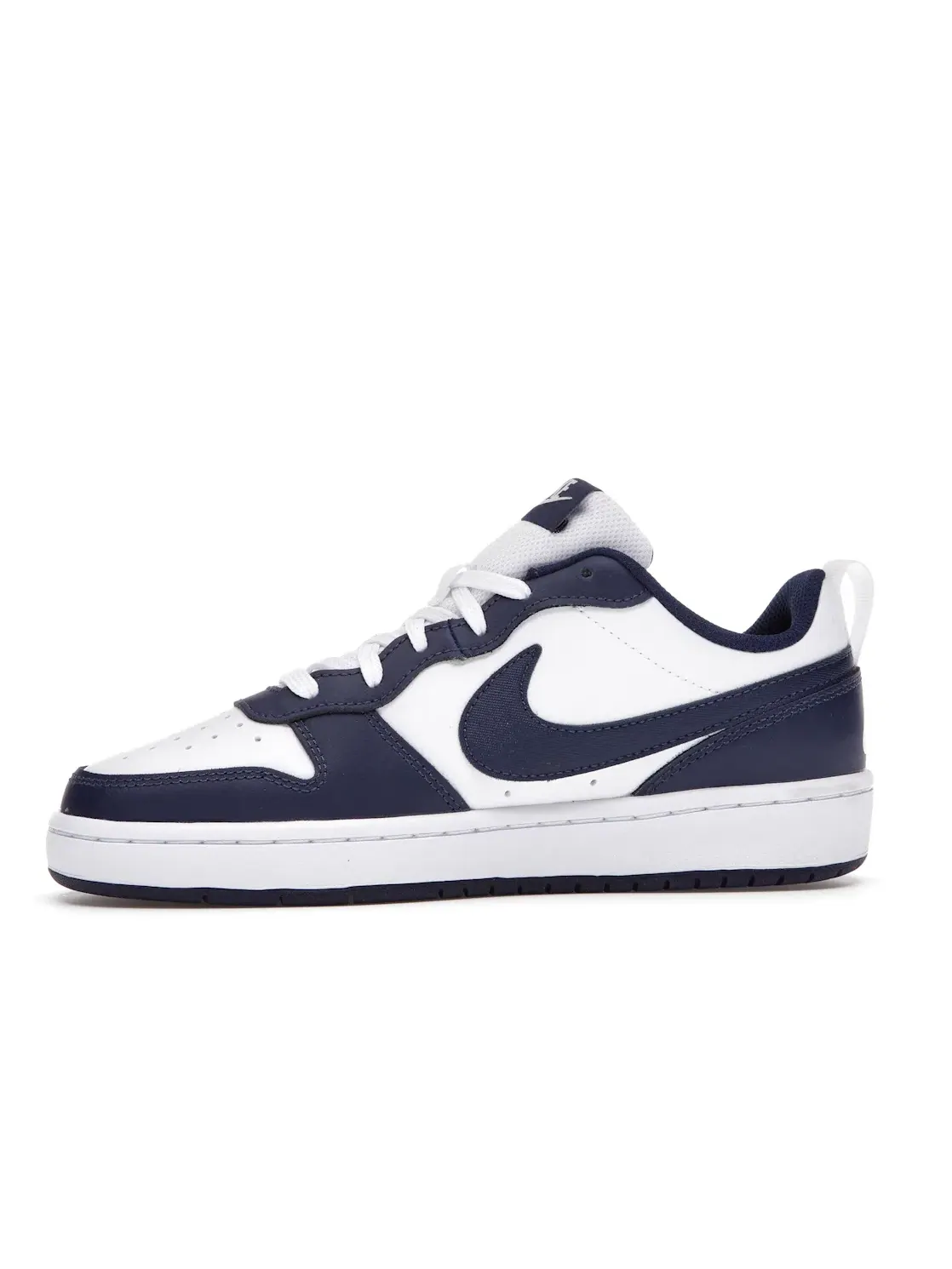 Детские кроссовки с кожаным верхом Nike Court Borough Low 2 Nike — изображение 3 из 4, белый/синий/синий