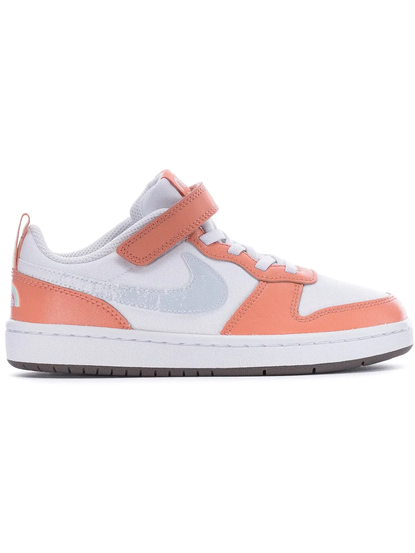 Детские кроссовки Nike Court Borough Low 2, Sidewalk Aura Light Madder Root — изображение 1 из 1