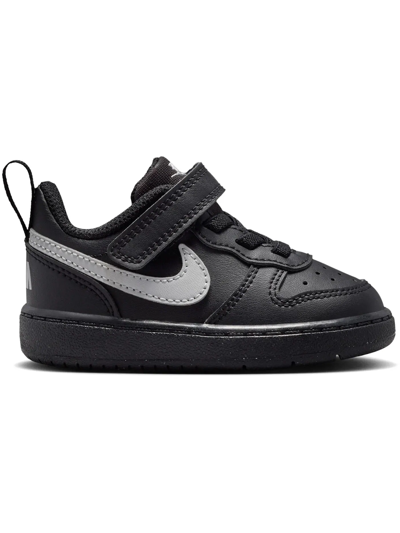 Детские кроссовки Lifestyle Nike Court Borough Low Recraft — изображение 1 из 1, черный/черный/серый