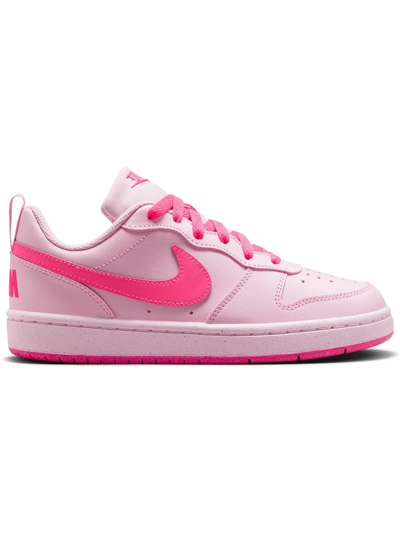Детские кроссовки с низким верхом Nike Court Borough Low Recraft Nike — изображение 1 из 1, розовый белый розовый