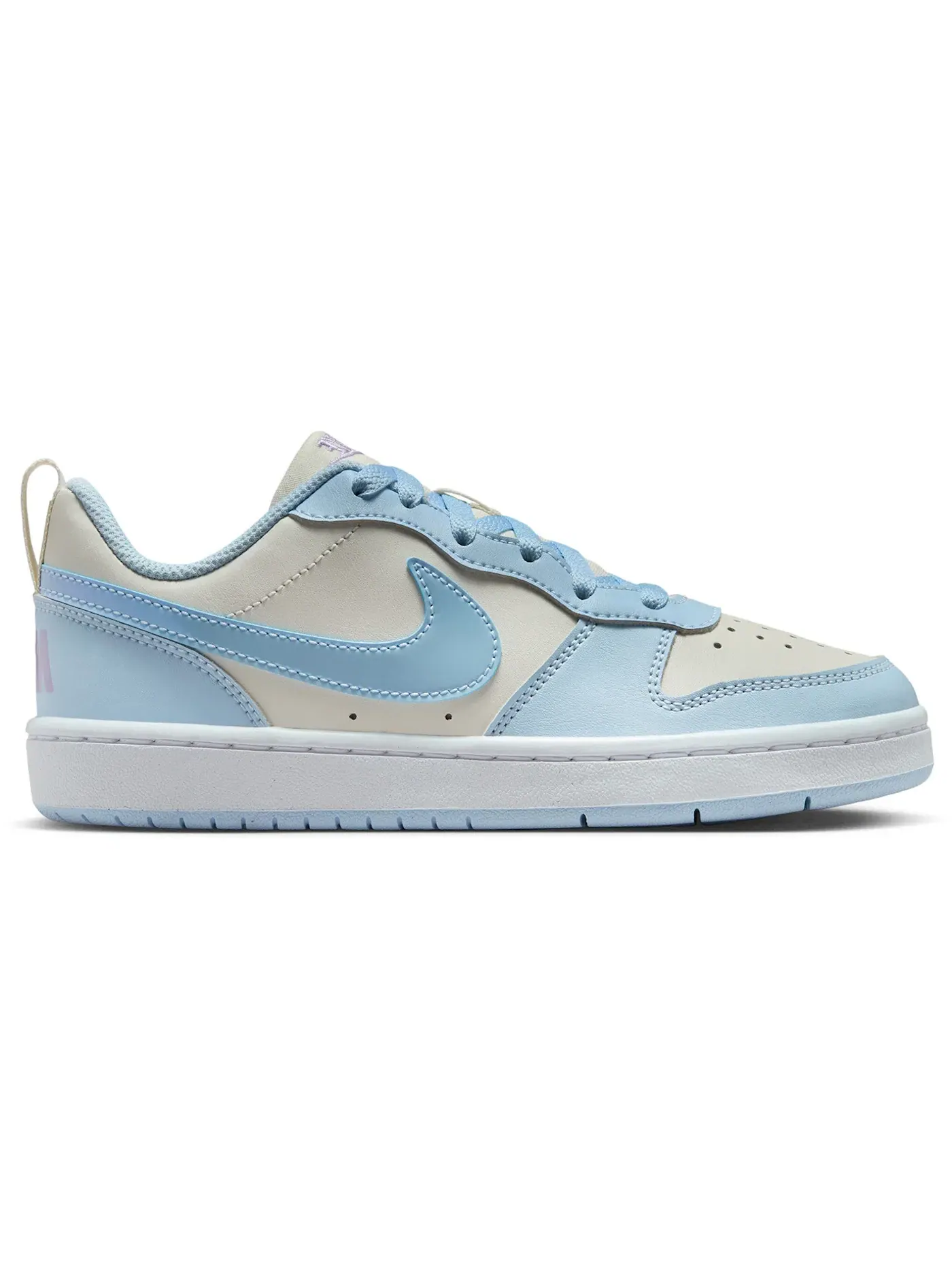 Детские кроссовки Lifestyle Nike Court Borough Low Recraft Nike — изображение 1 из 1, белый/синий