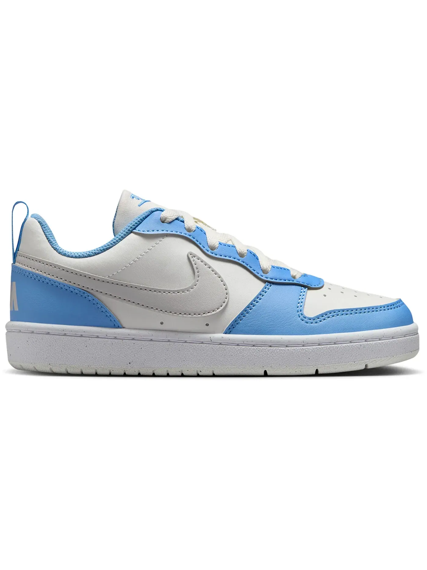 Детские кроссовки с низким верхом Nike Court Borough Low Recraft Nike — изображение 1 из 1, белый//белый/серый